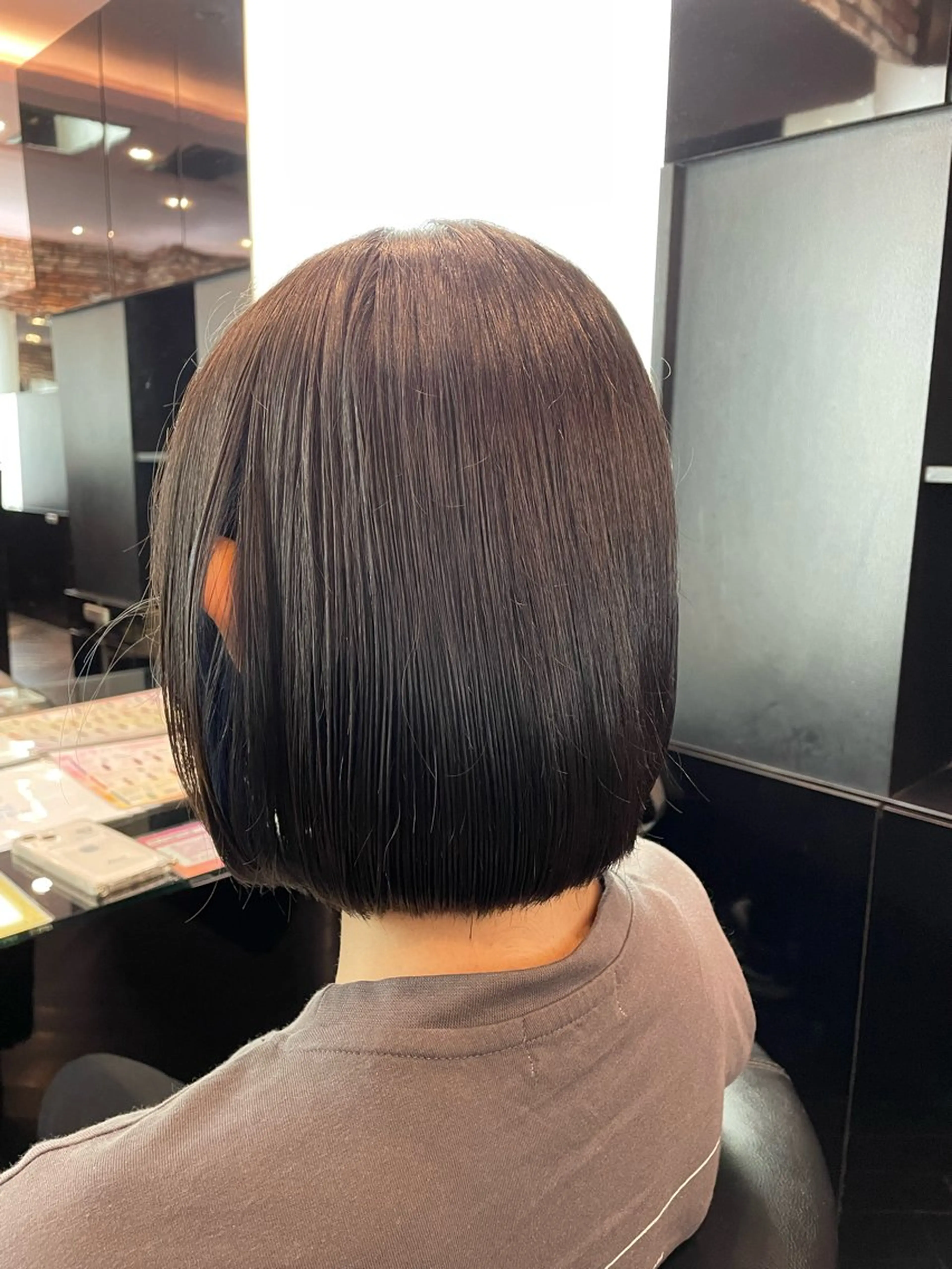 ショート ボブ マ オのヘアスタイル