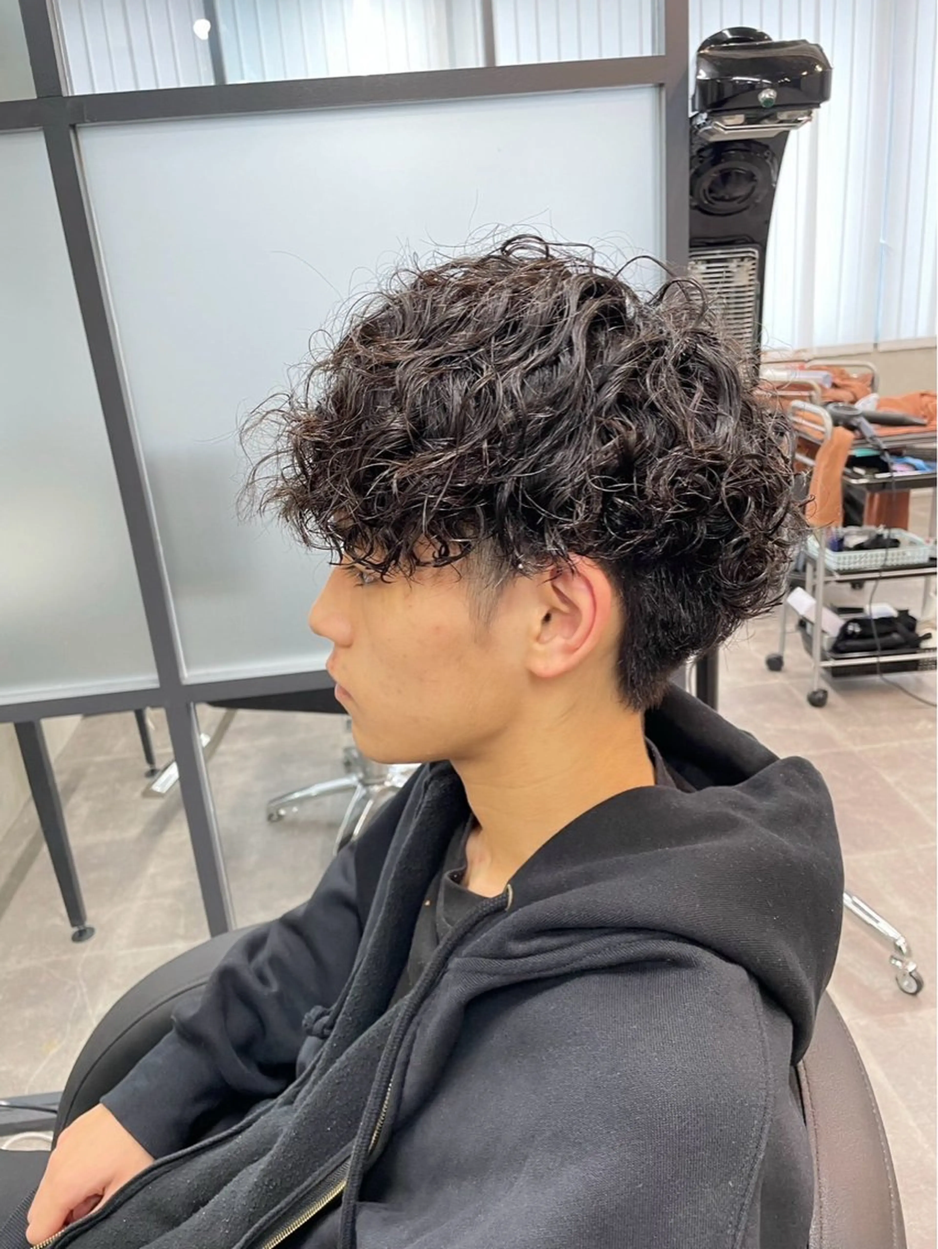 ショート カット パーマ ALLEN hair 梅田店のヘアスタイル