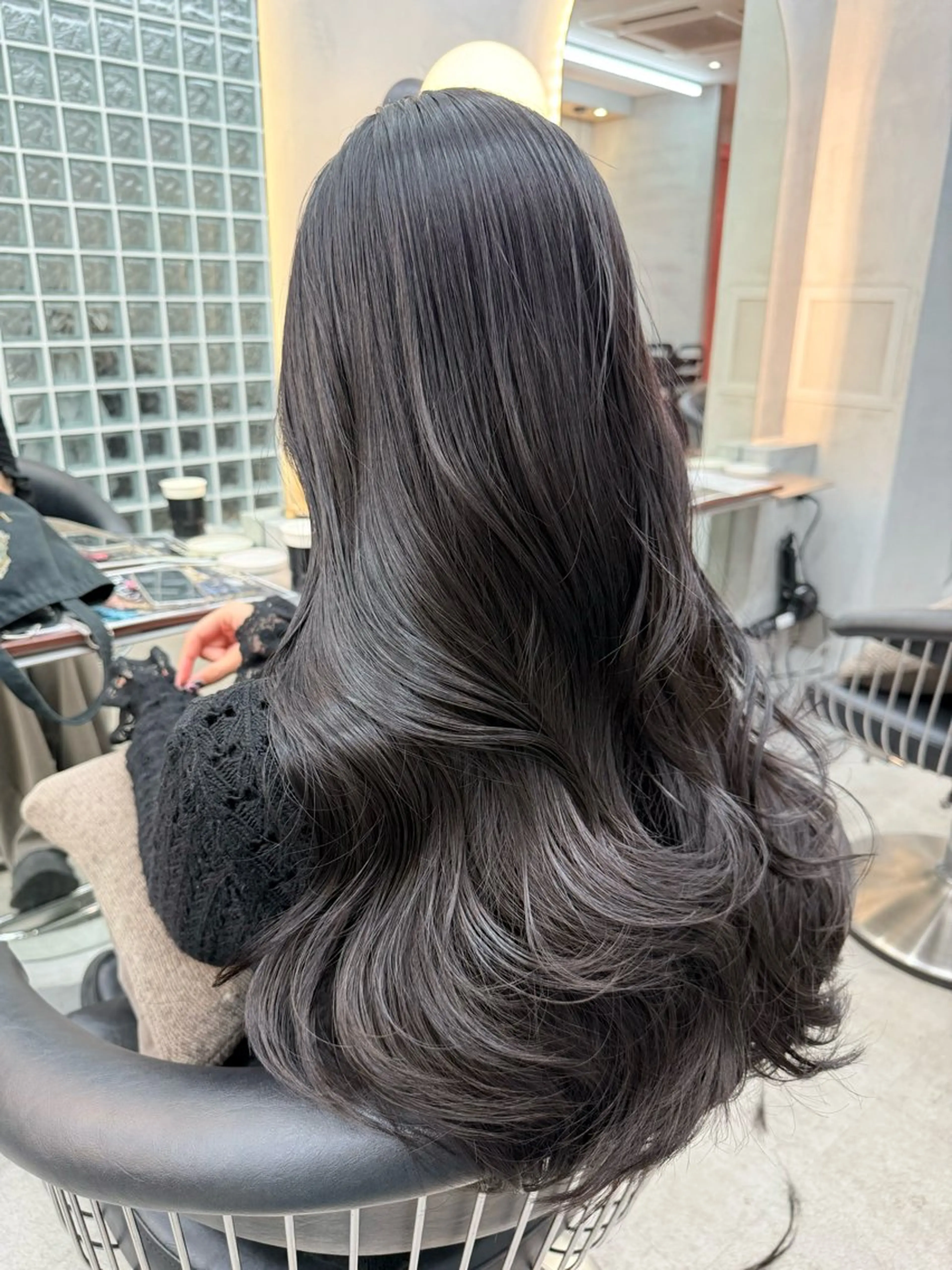 【新規様限定☆超音波アイロン付き‼️】カット✂️＋🌈カラー🌈＋1stepトリートメント✨️の写真