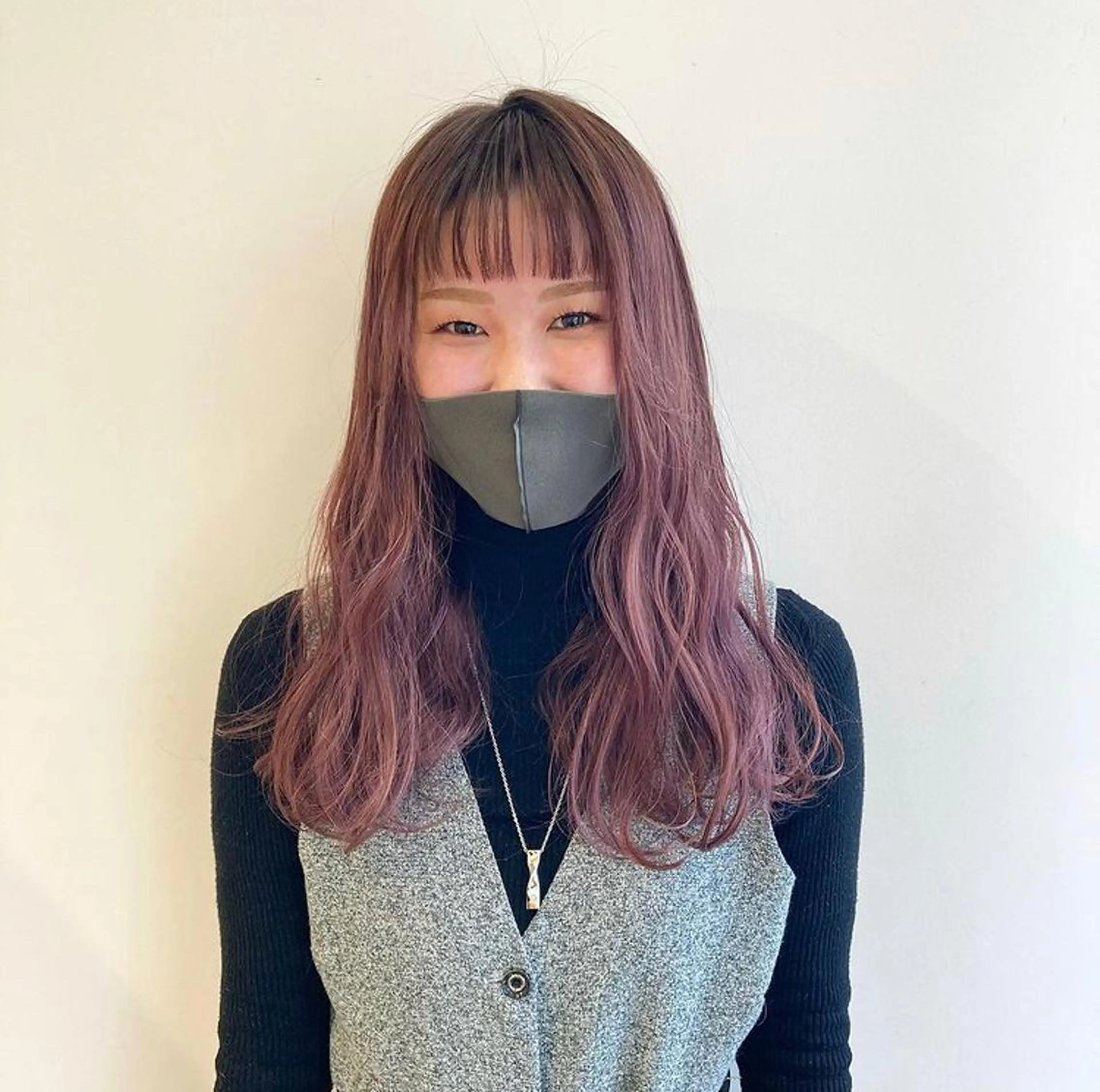 ロング カラー icie所属・大阪ヴィーガンサロン KANAKOのヘアスタイル