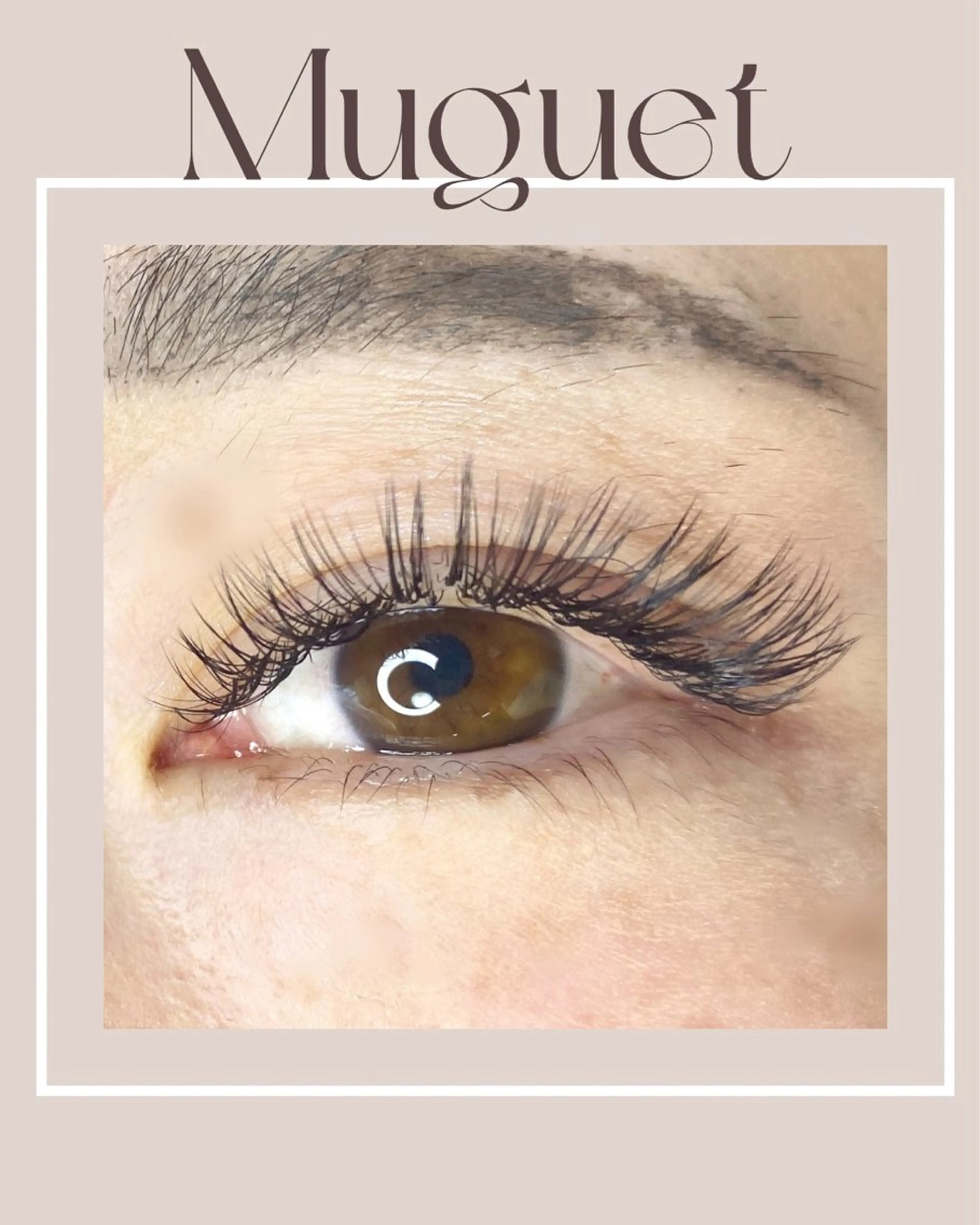 マツエク・マツパ フラットラッシュ muguet 立川店のマツエク・マツパデザイン