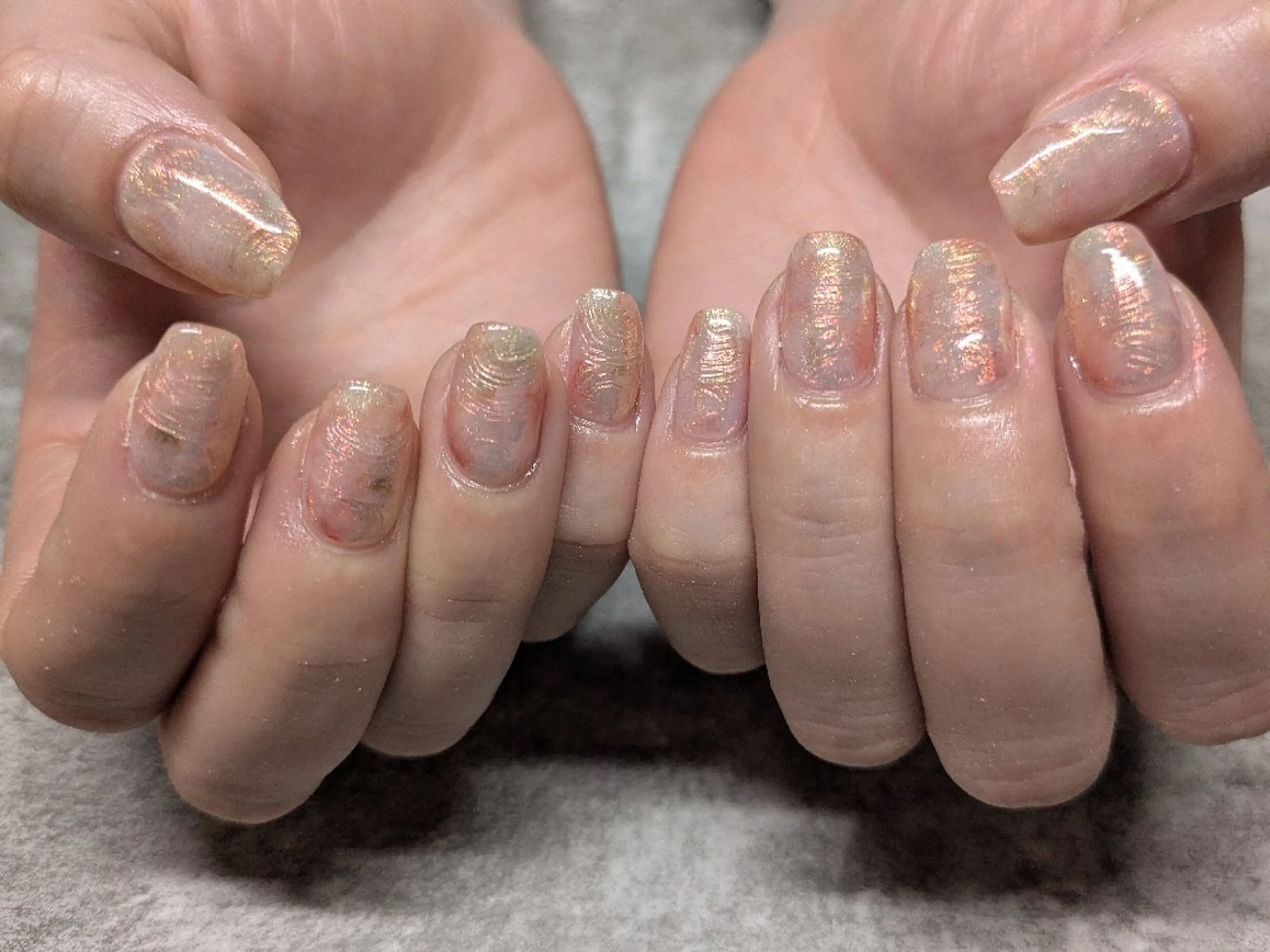 ネイル ハンドネイル ニュアンスネイル 【新宿三丁目】AMIのネイルデザイン
