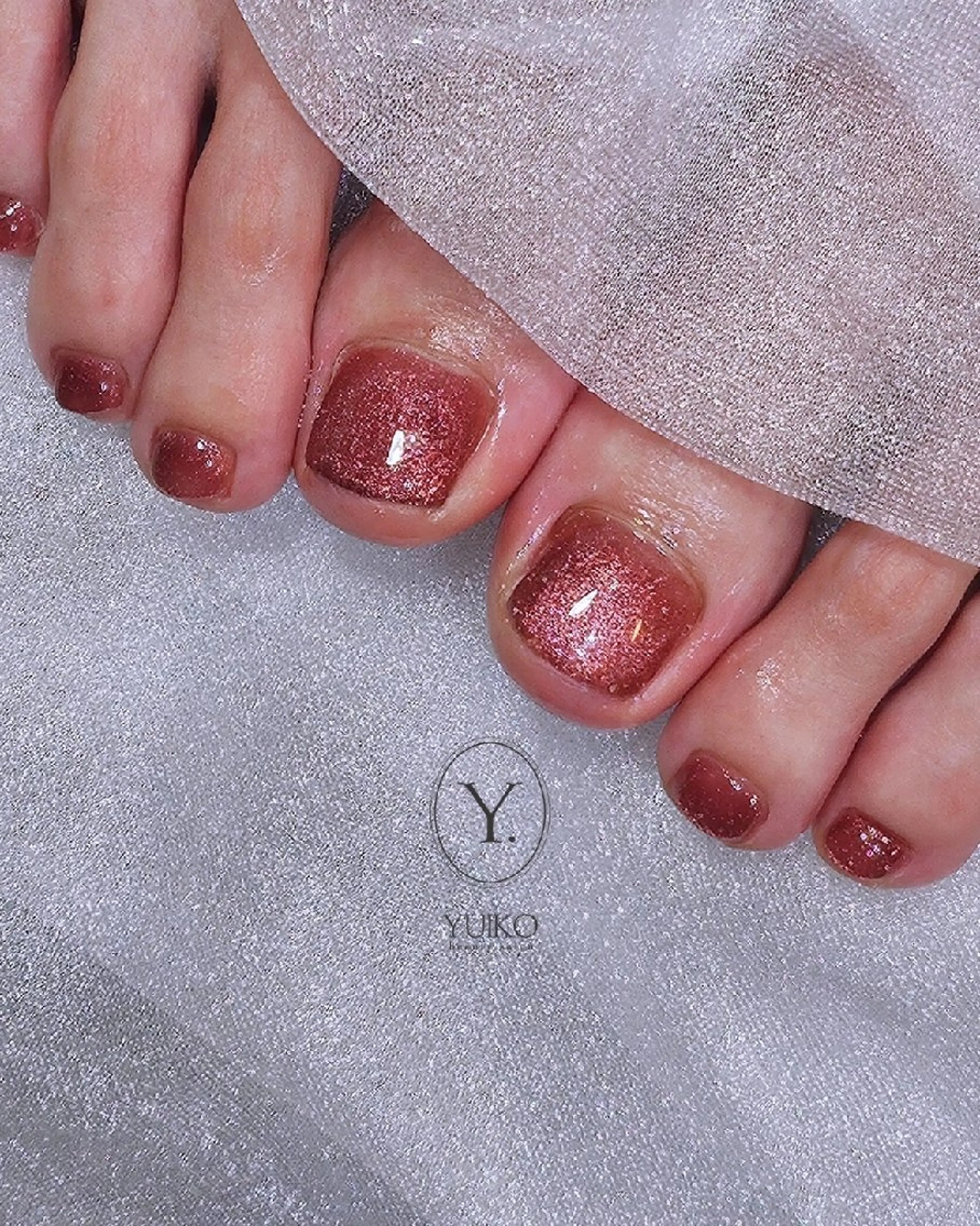 ネイル フラッシュネイル マグネットネイル YUIKO _nail のネイルデザイン