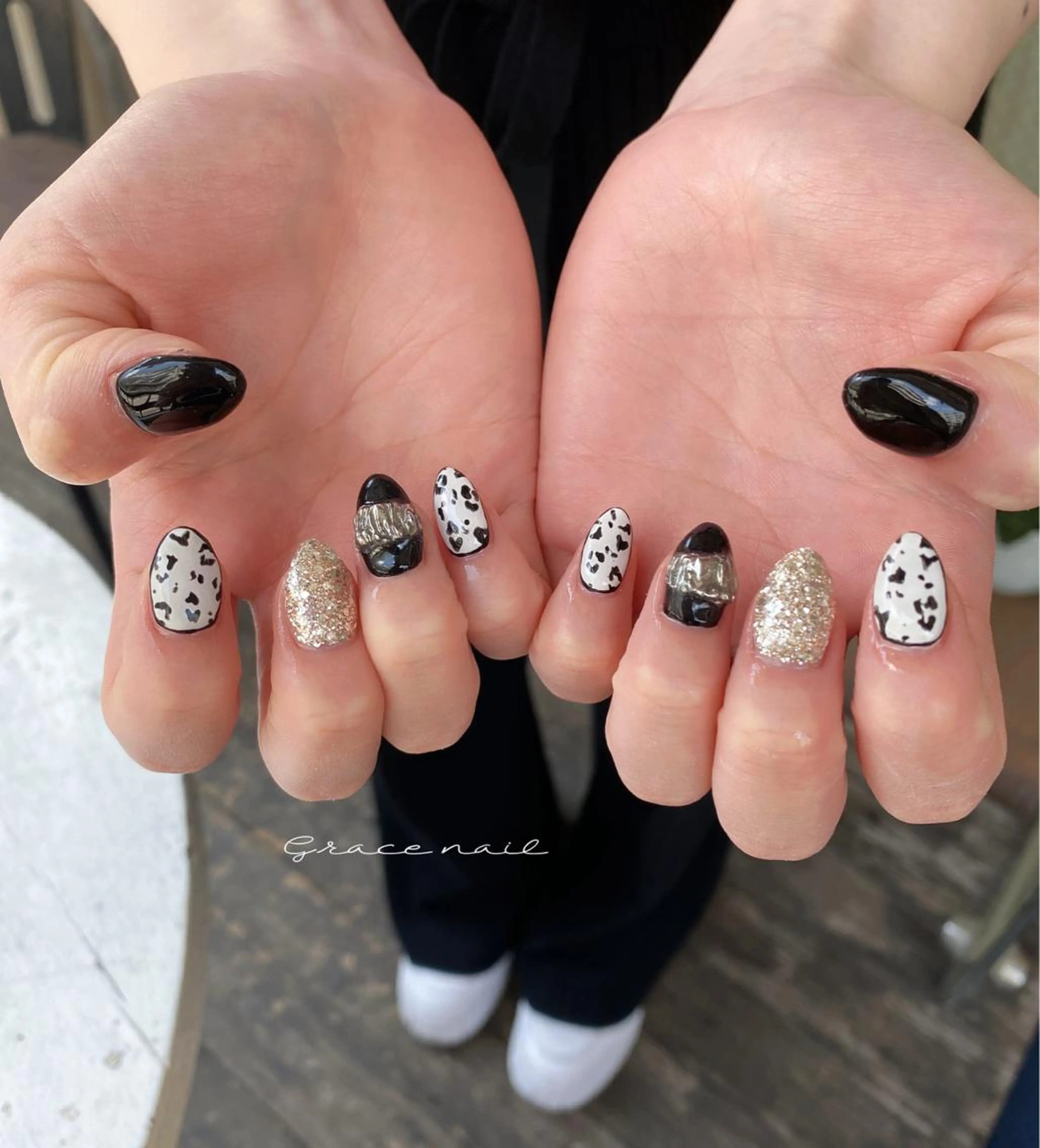 ネイル ハンドネイル ☆*｡Grace Nail｡*☆のネイルデザイン