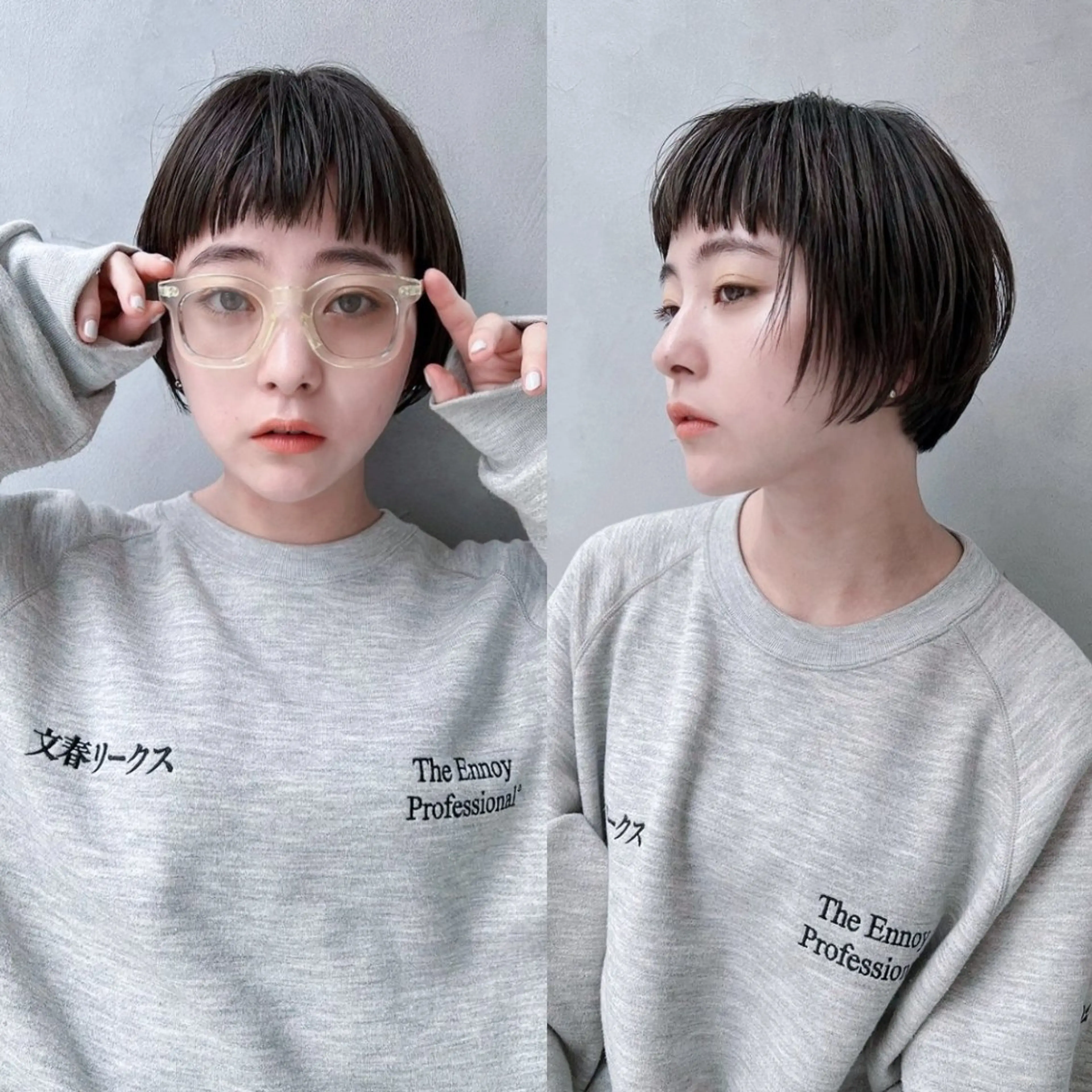 ショート ショートボブ ボブ ショートヘア 宇都宮美容師🐕 永山昂のヘアスタイル