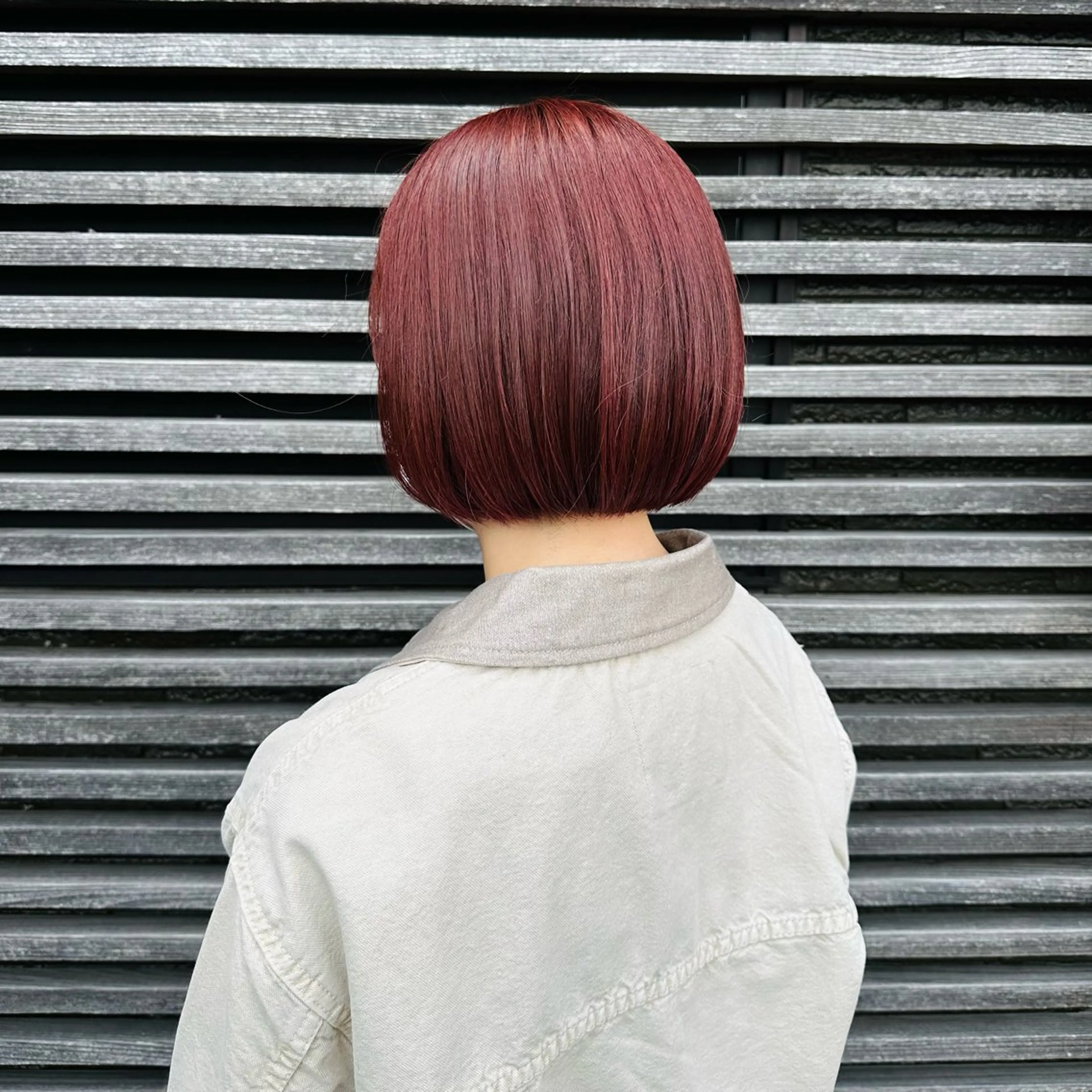 カラー ボブ SOURCE hair space所属・林 南美のヘアスタイル