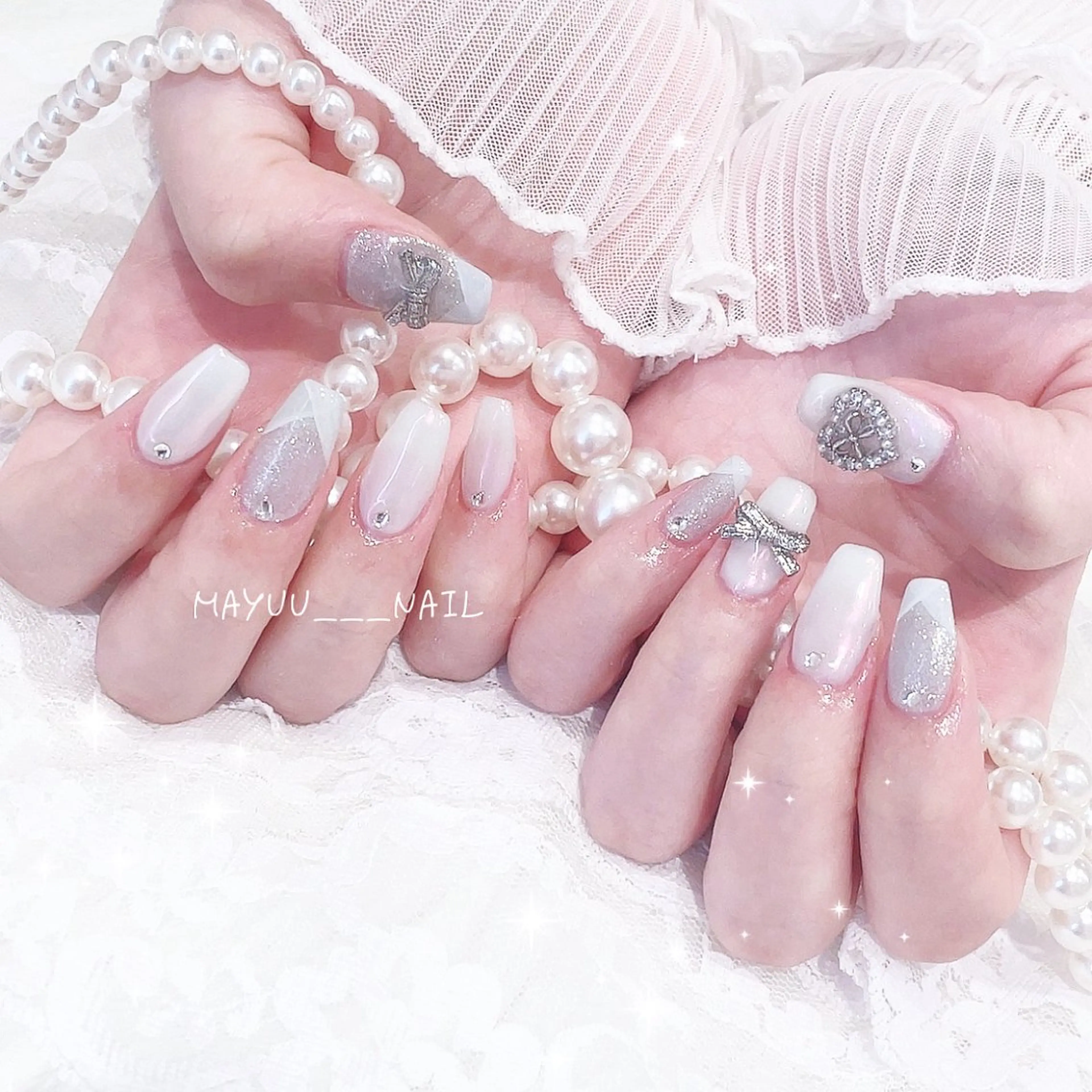 ネイル 🎀 Mayu 🎀痛ネイルのネイルデザイン