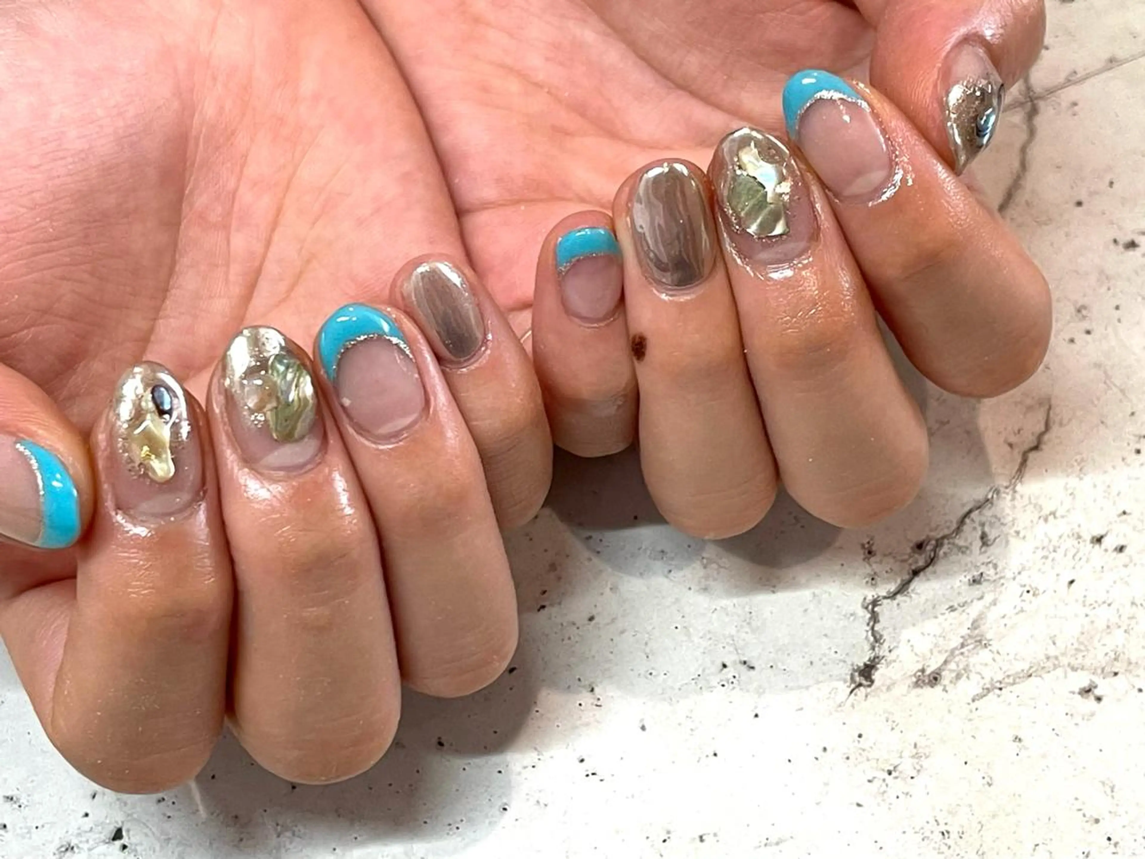 ネイル オフィスネイル ハンドネイル nail salon Lumiereのネイルデザイン