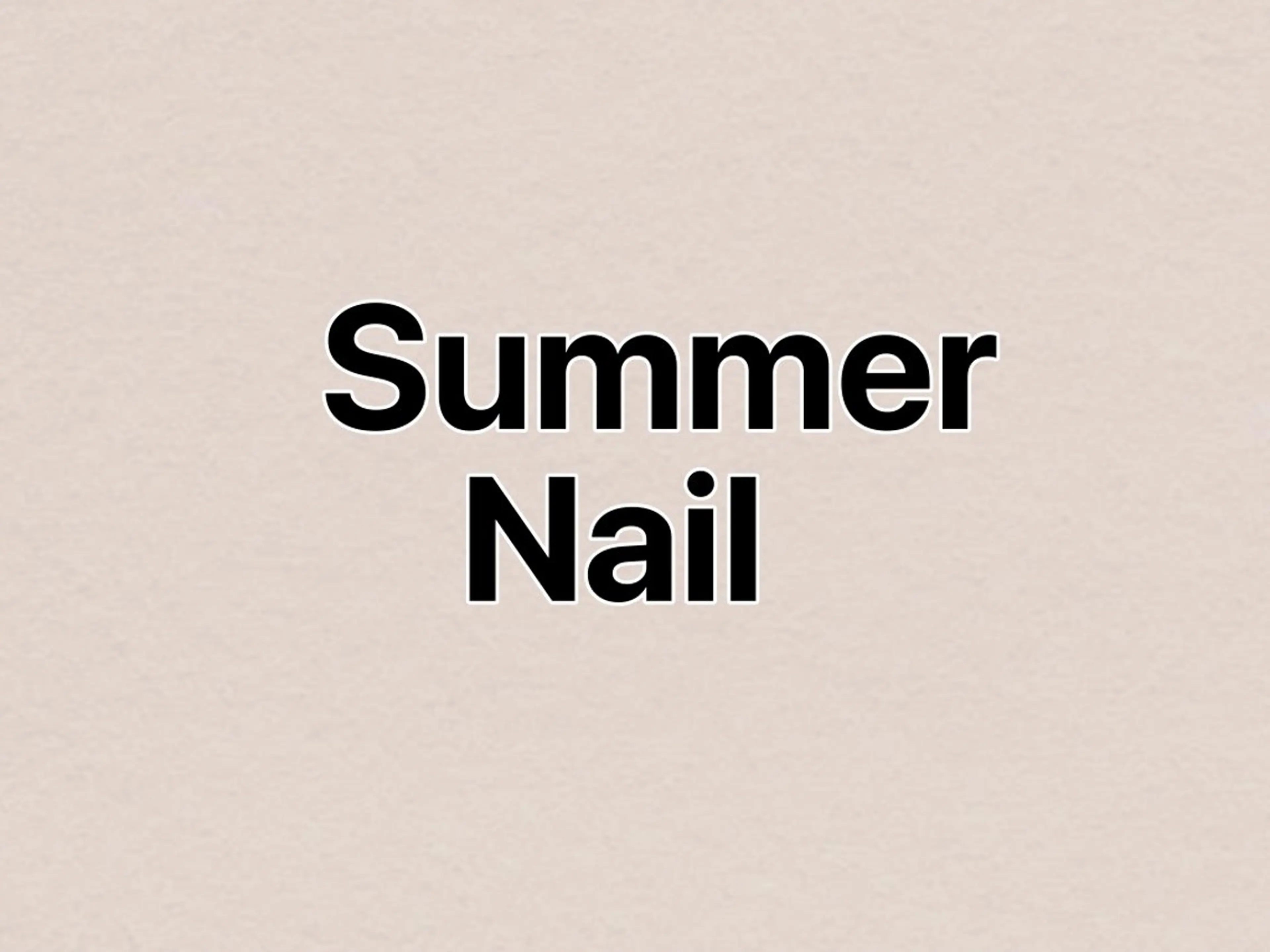 New【ハンド】Summerネイル（オフ有&ケア込)120～150分の写真
