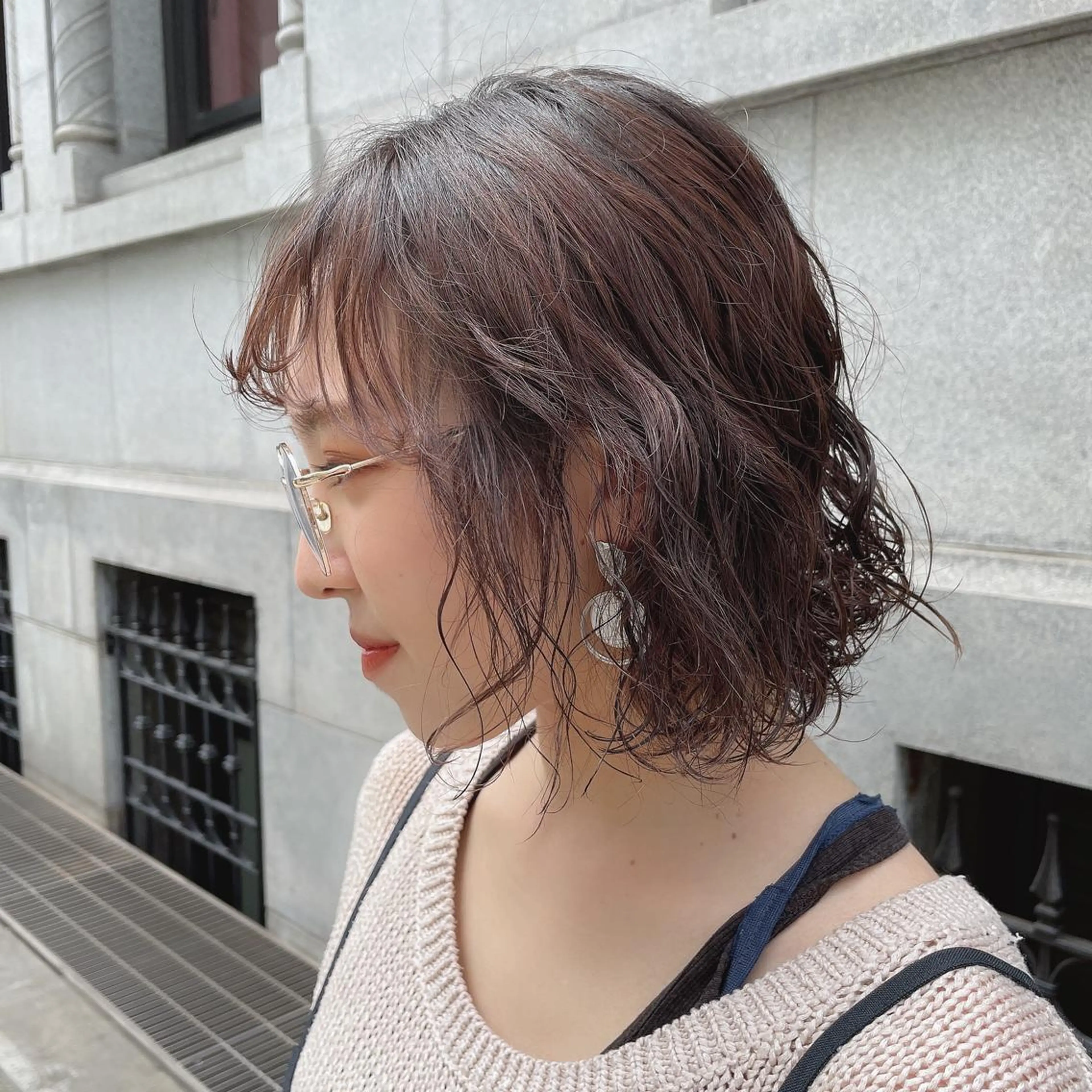 ミディアム sand  池袋所属・ショート特化美容師 🌈うめつたいがのヘアスタイル