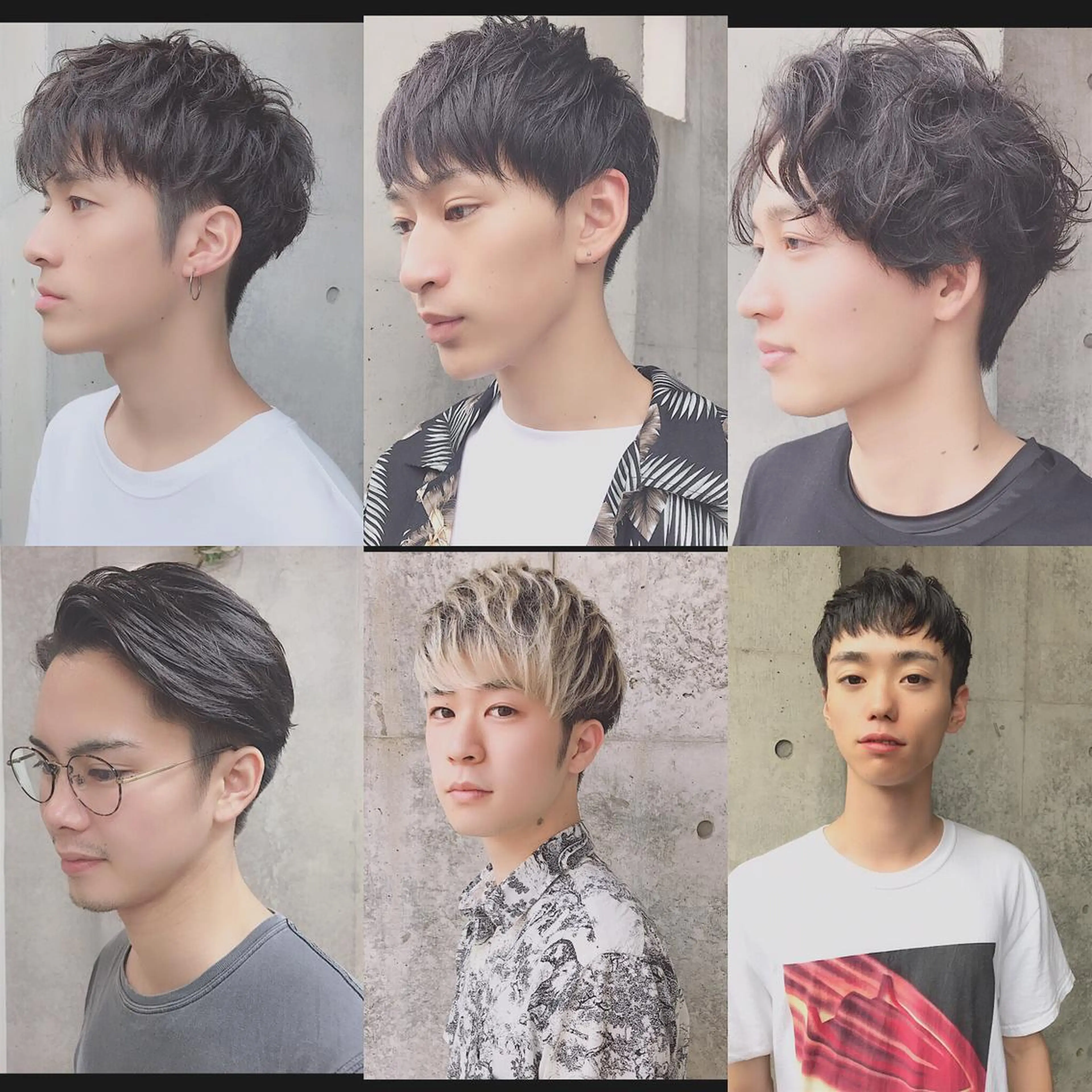 ショート メンズ 及川 光のヘアスタイル