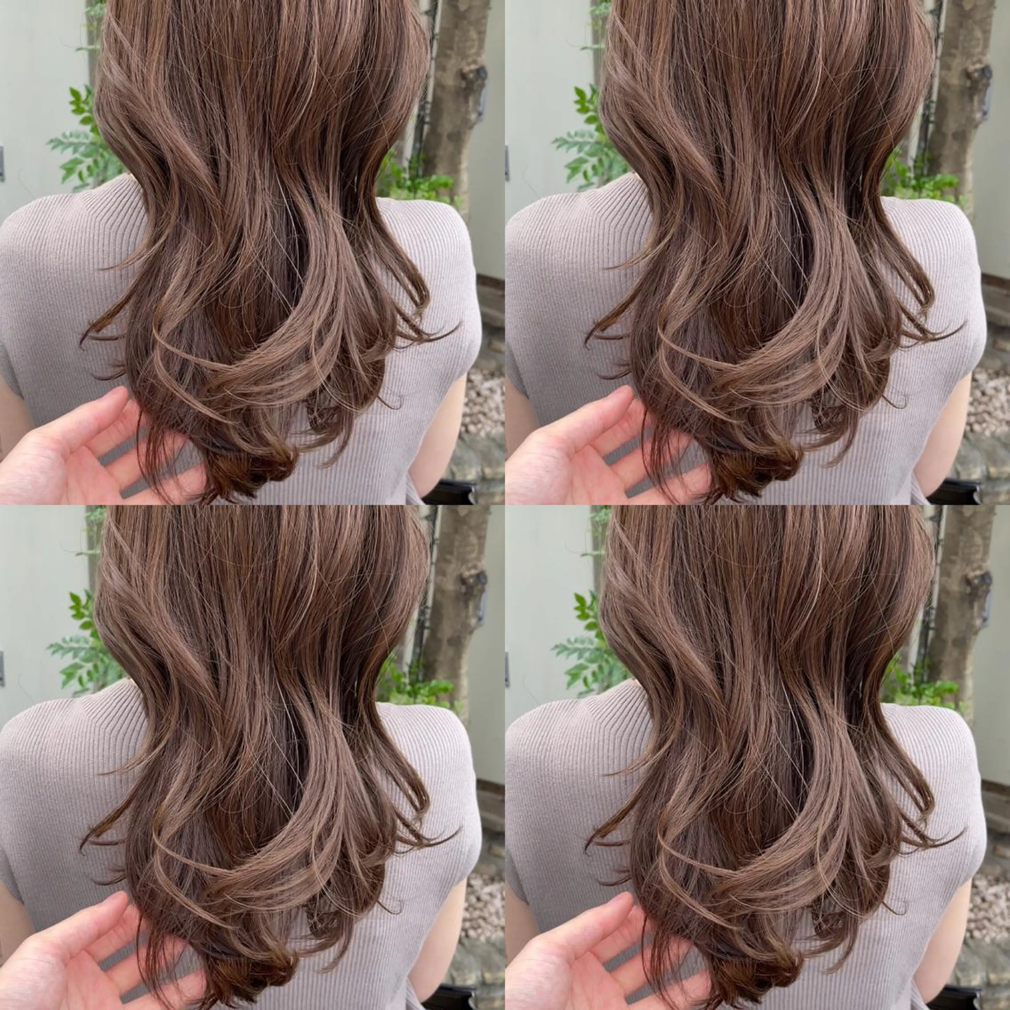 ロング カラー 大人可愛い透明感🌟 小顔・韓国髪🌟野中のヘアスタイル