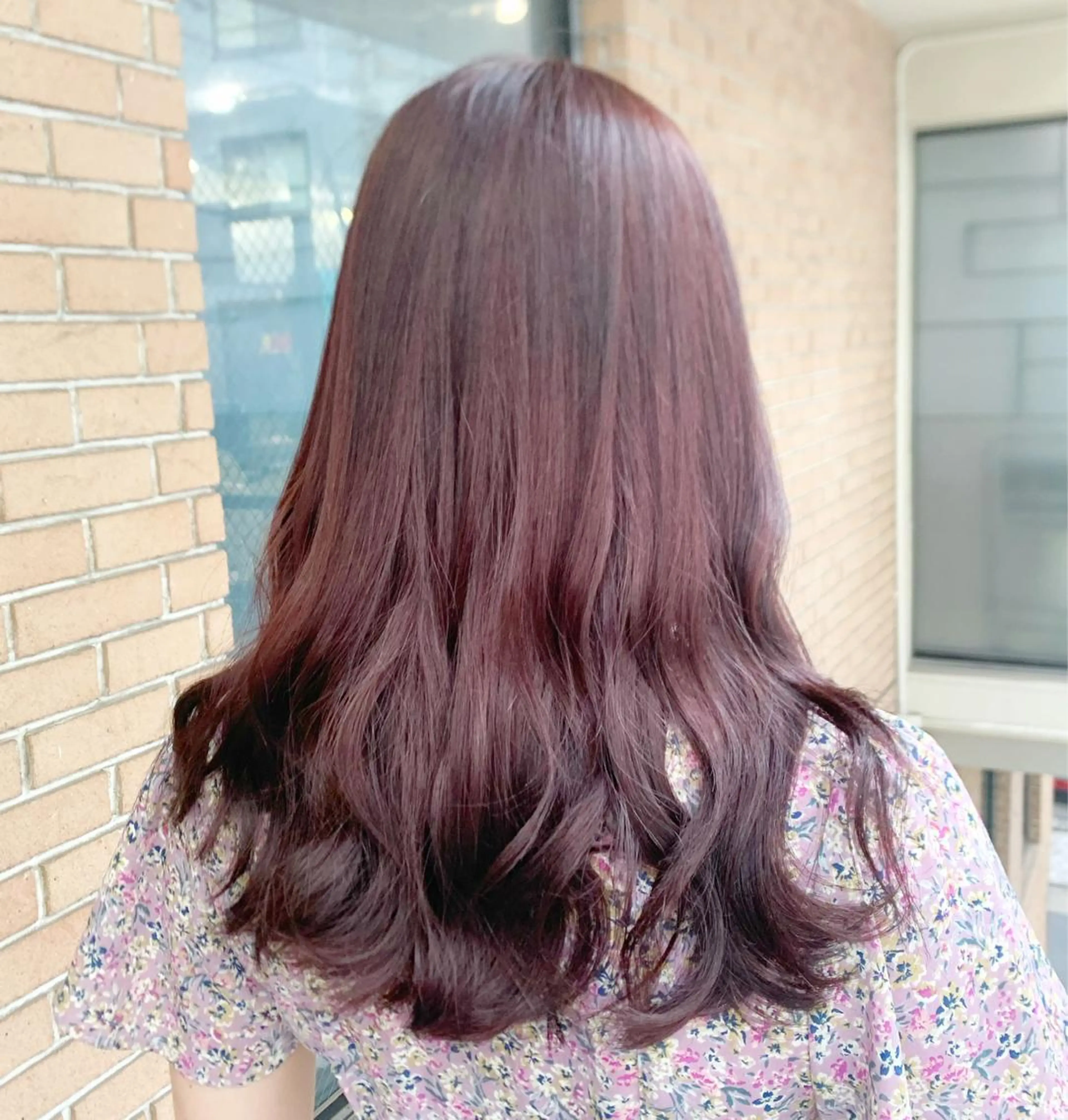 ロング カラー ヘアアレンジ ブリーチ ラベンダーカラー ヘアカラー ピンクカラー🩷 ヘアセットＮＯ.1のヘアスタイル