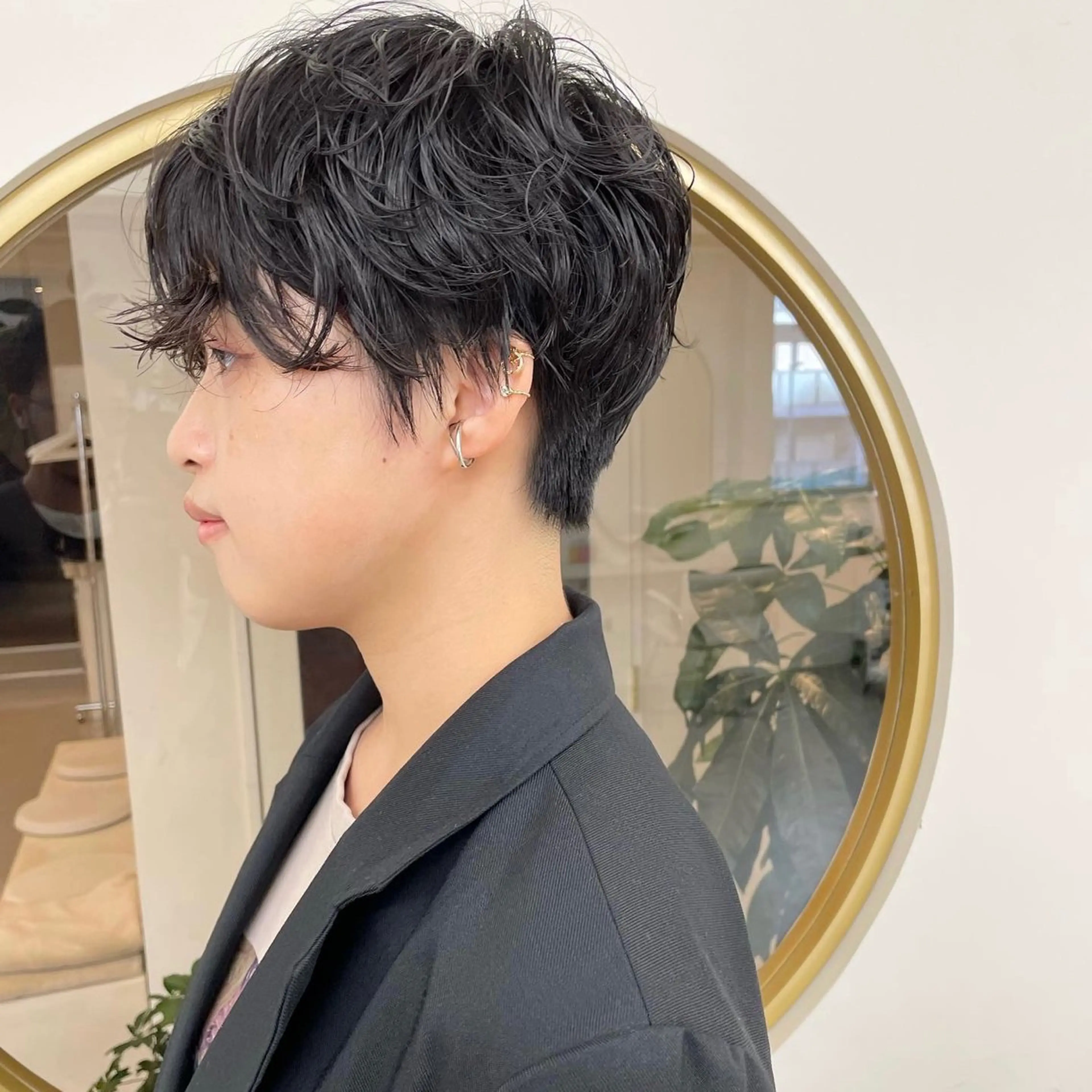 ショート パーマ ハンサムショート ショートヘア ショート・ボブ ・ウルフ✂︎IMAIのヘアスタイル