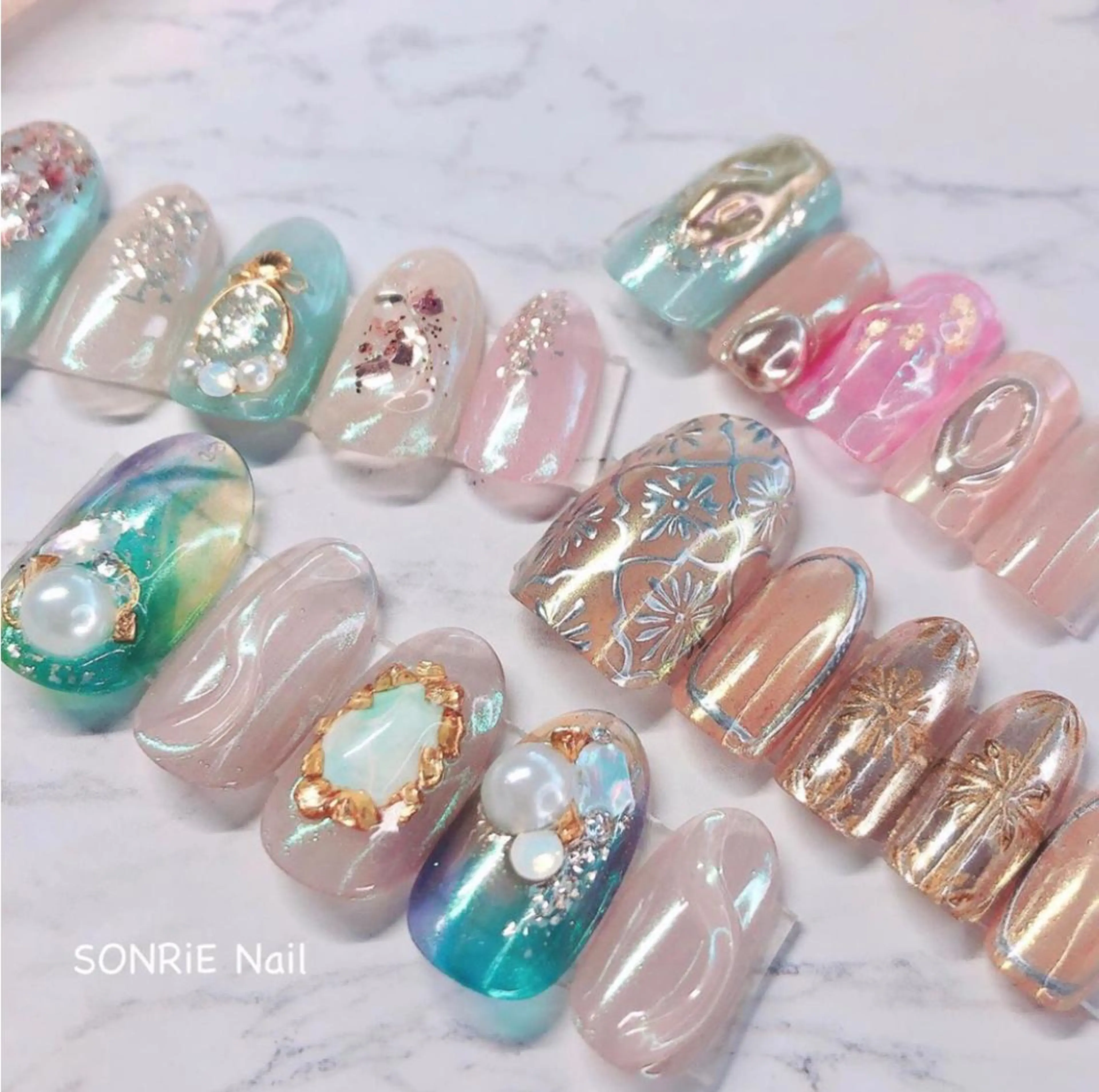 ネイル 美容室 ソンリエのヘアスタイル