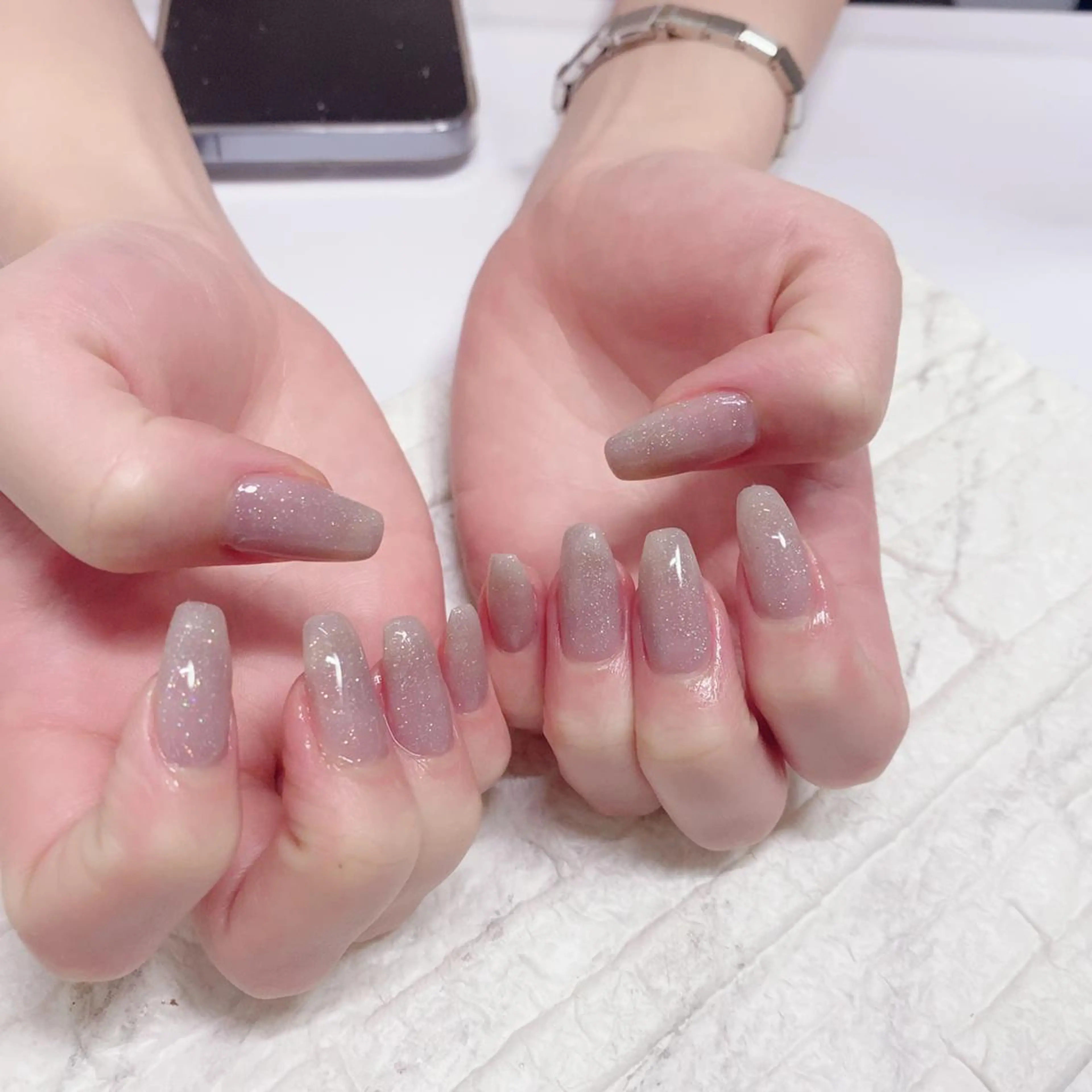 ネイル ワンカラーネイル ハンドネイル yochi nailのネイルデザイン