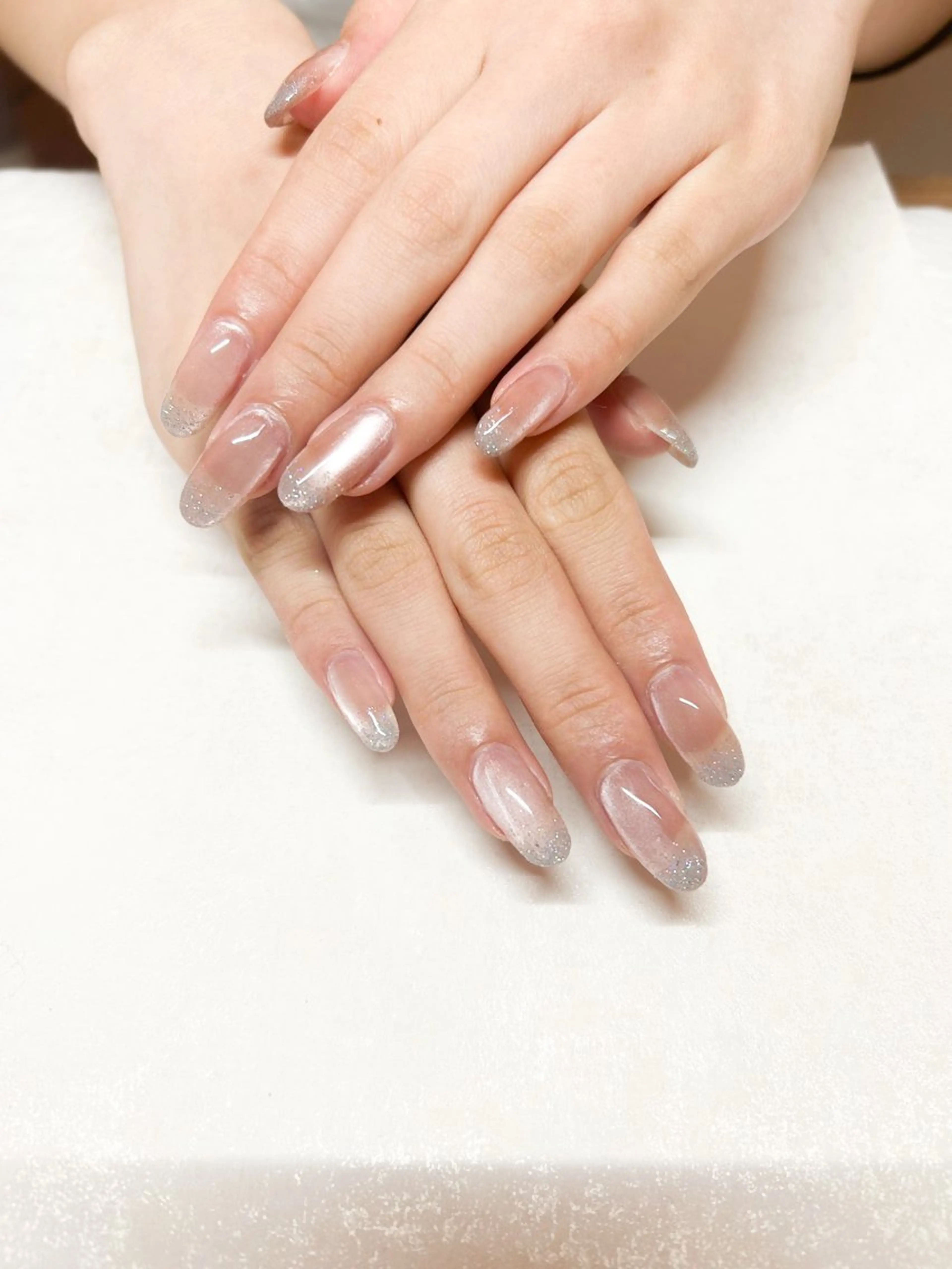 ネイル アートネイル キラキラネイル 持ち込み niji nailのネイルデザイン