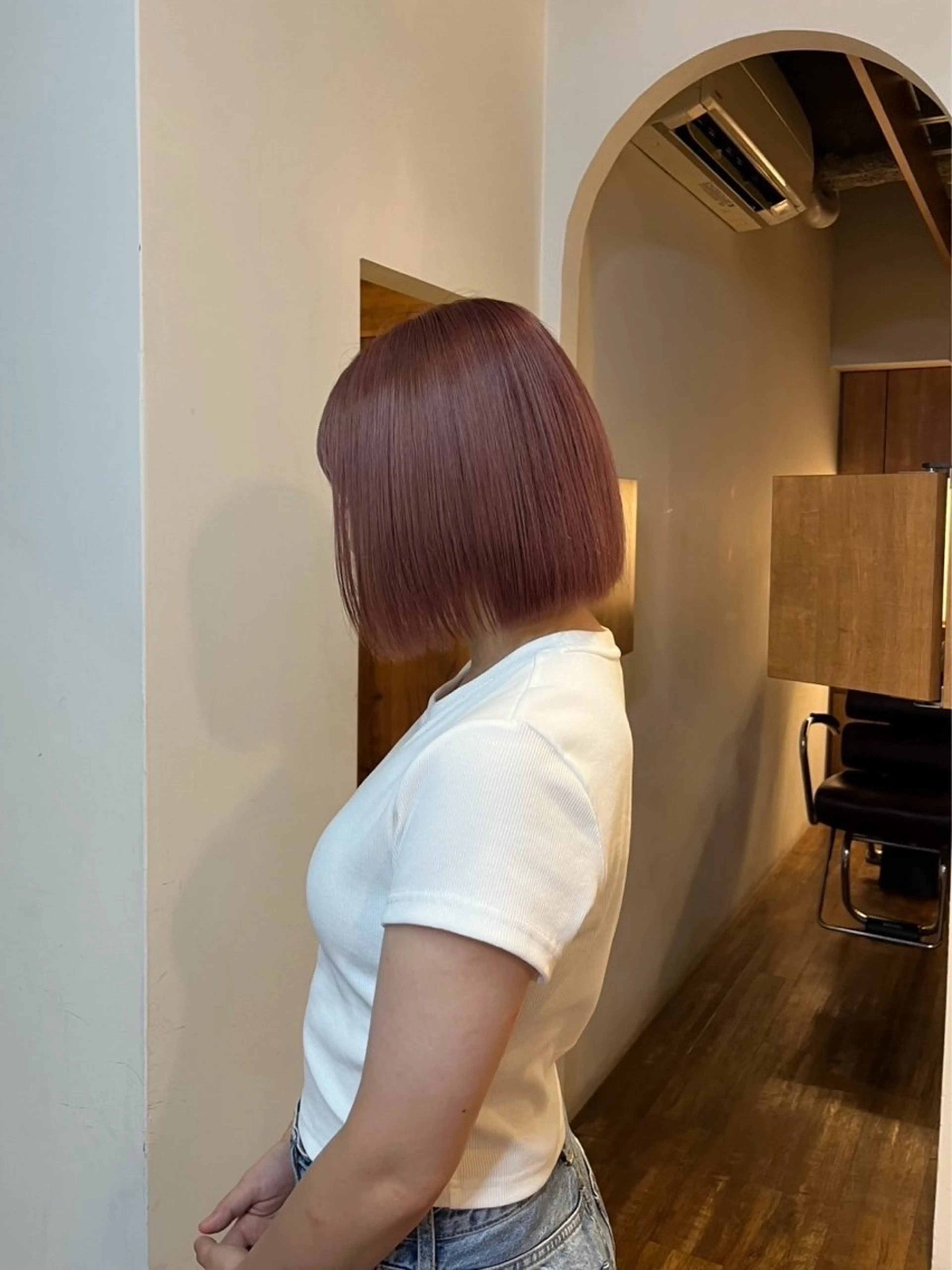 カラー ラベンダーカラー ピンクカラー ピンクラベンダー ヘアカラー tamami🎀｜ ブリーチ/髪質改善のヘアスタイル