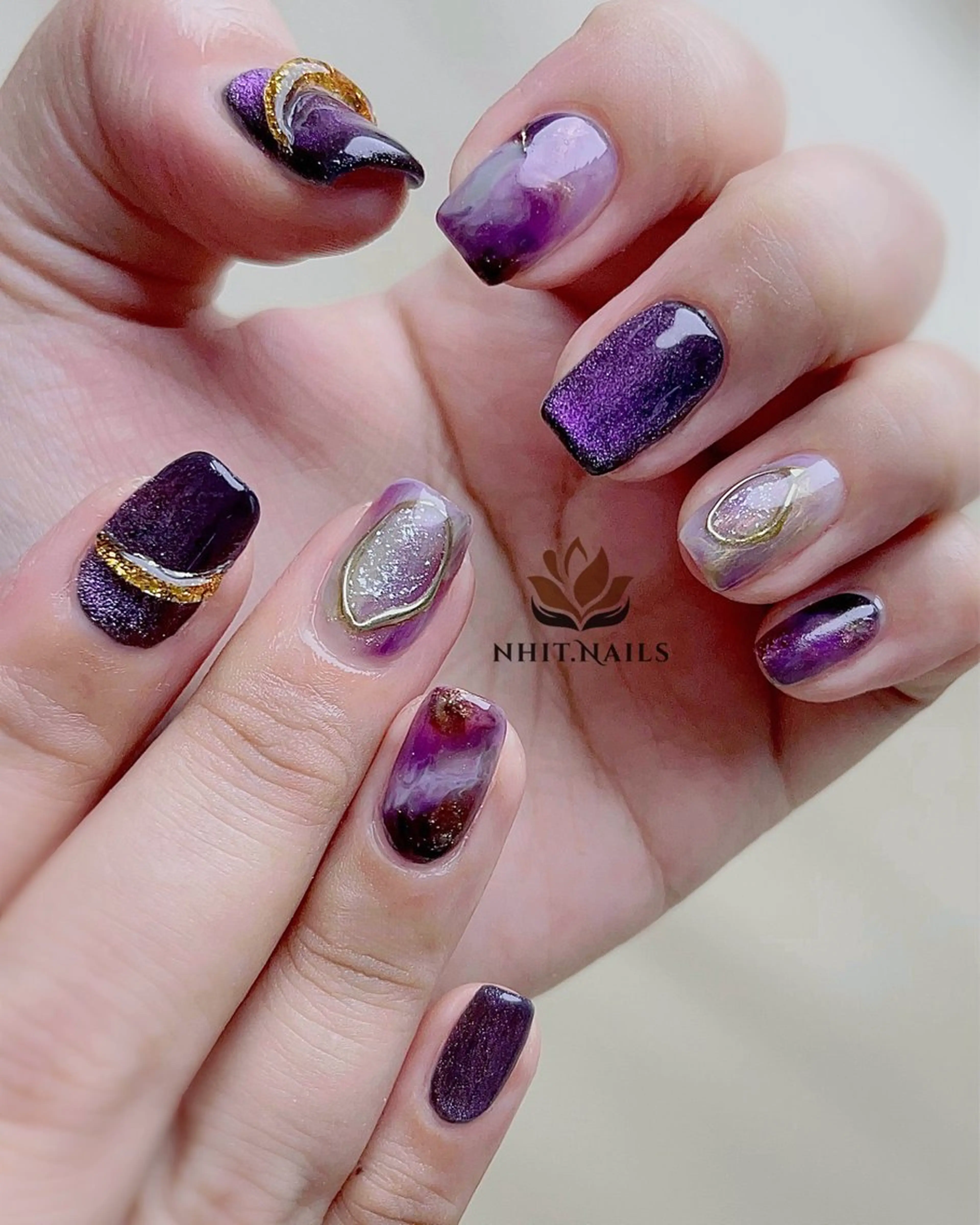 ネイル ニットネイル所属・Nhit Nailsのネイルデザイン