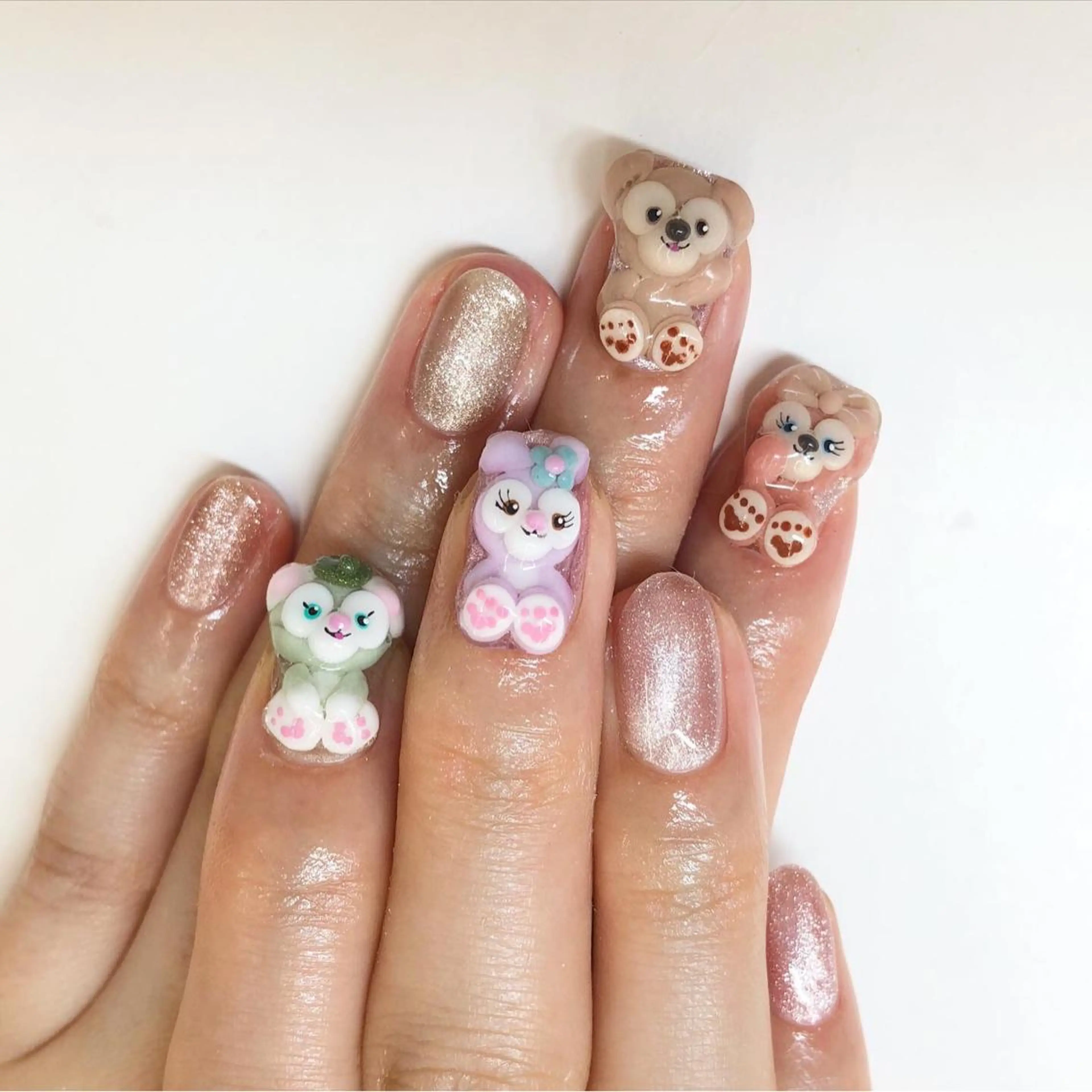 ネイル マグネットネイル ハンドネイル Minami 🍓のネイルデザイン