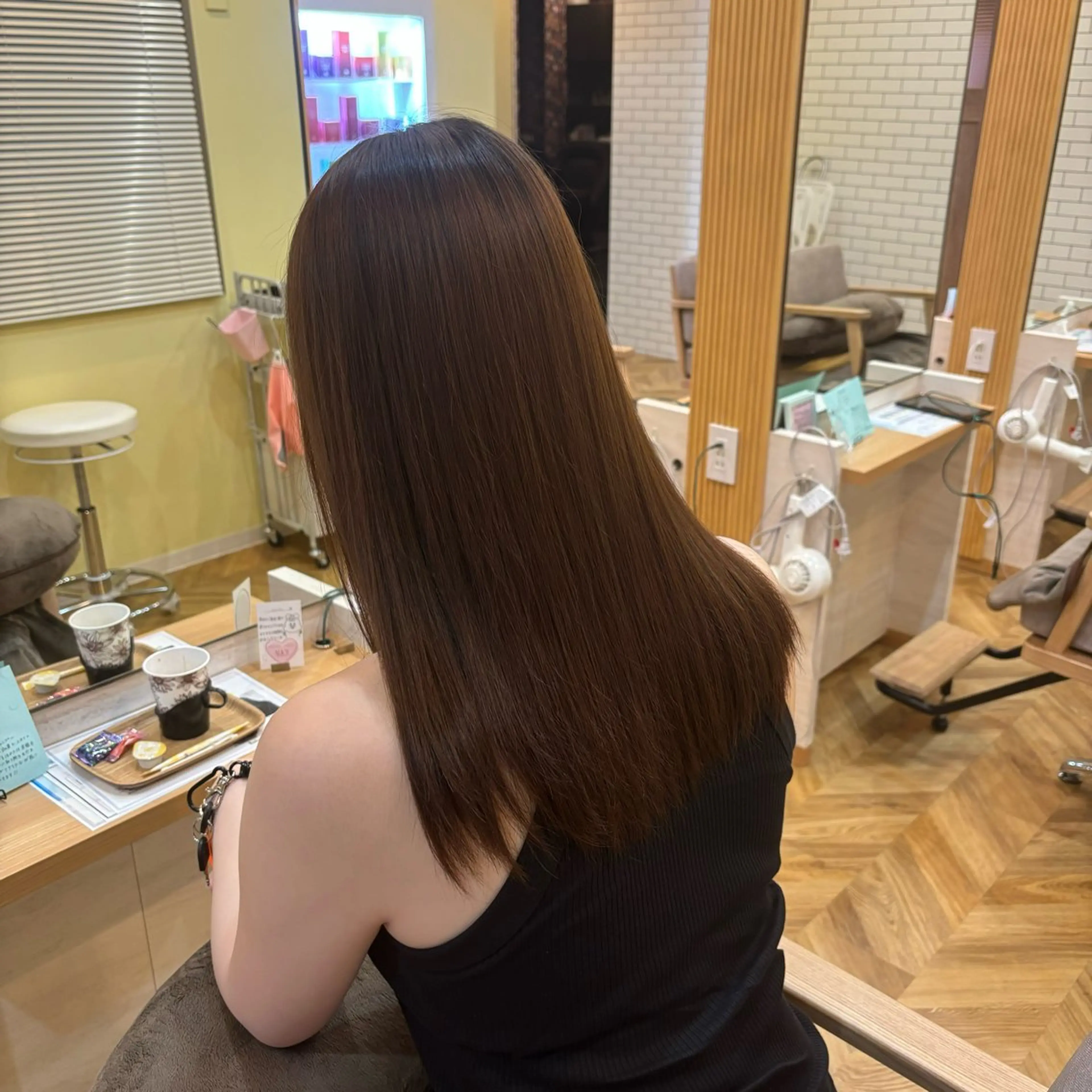 ミディアム 村上 乃綾のヘアスタイル