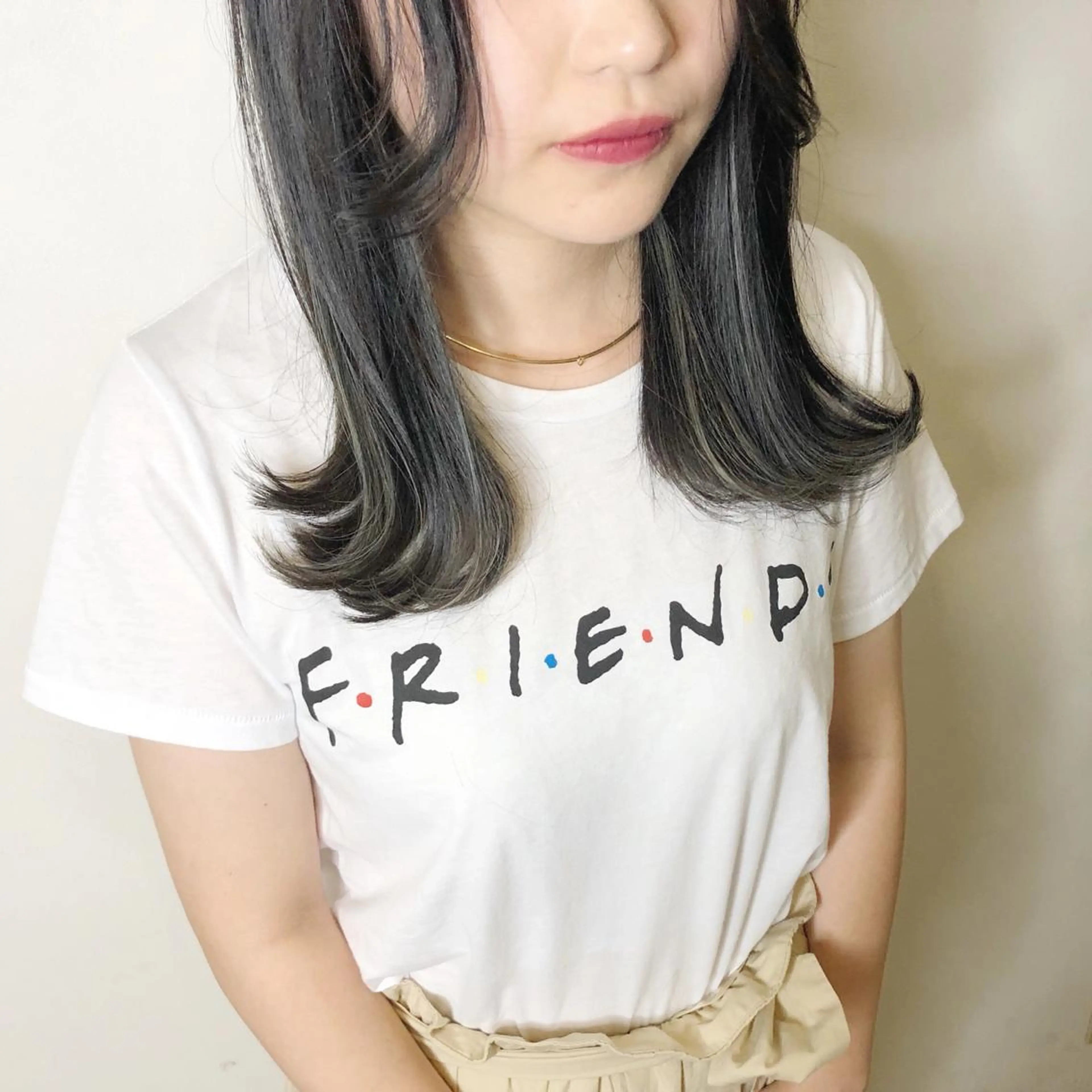 ミディアム カラー モデル募集中✂︎ Happis ハピスのヘアスタイル