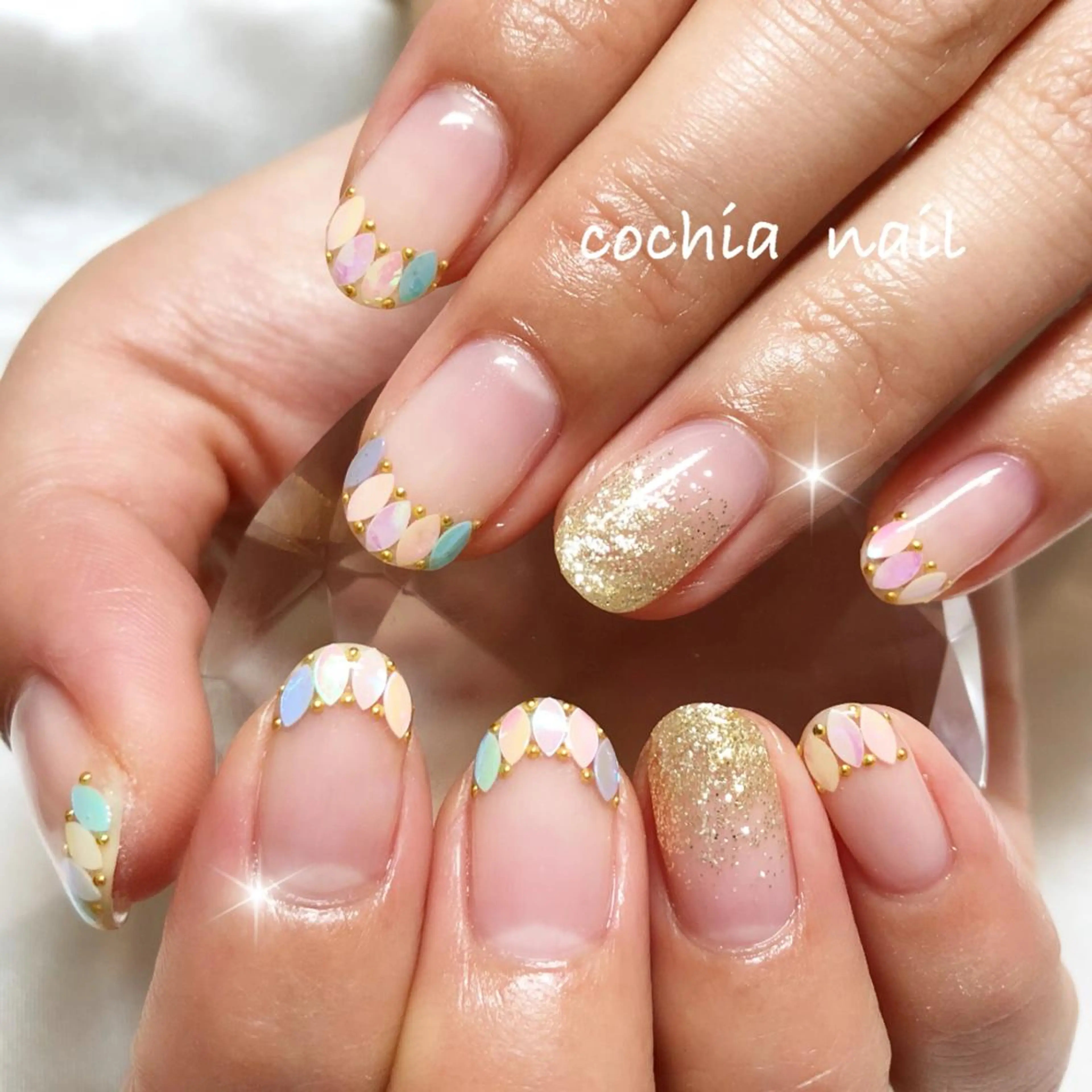 ネイル ハンドネイル ☆Cochia nail☆のネイルデザイン