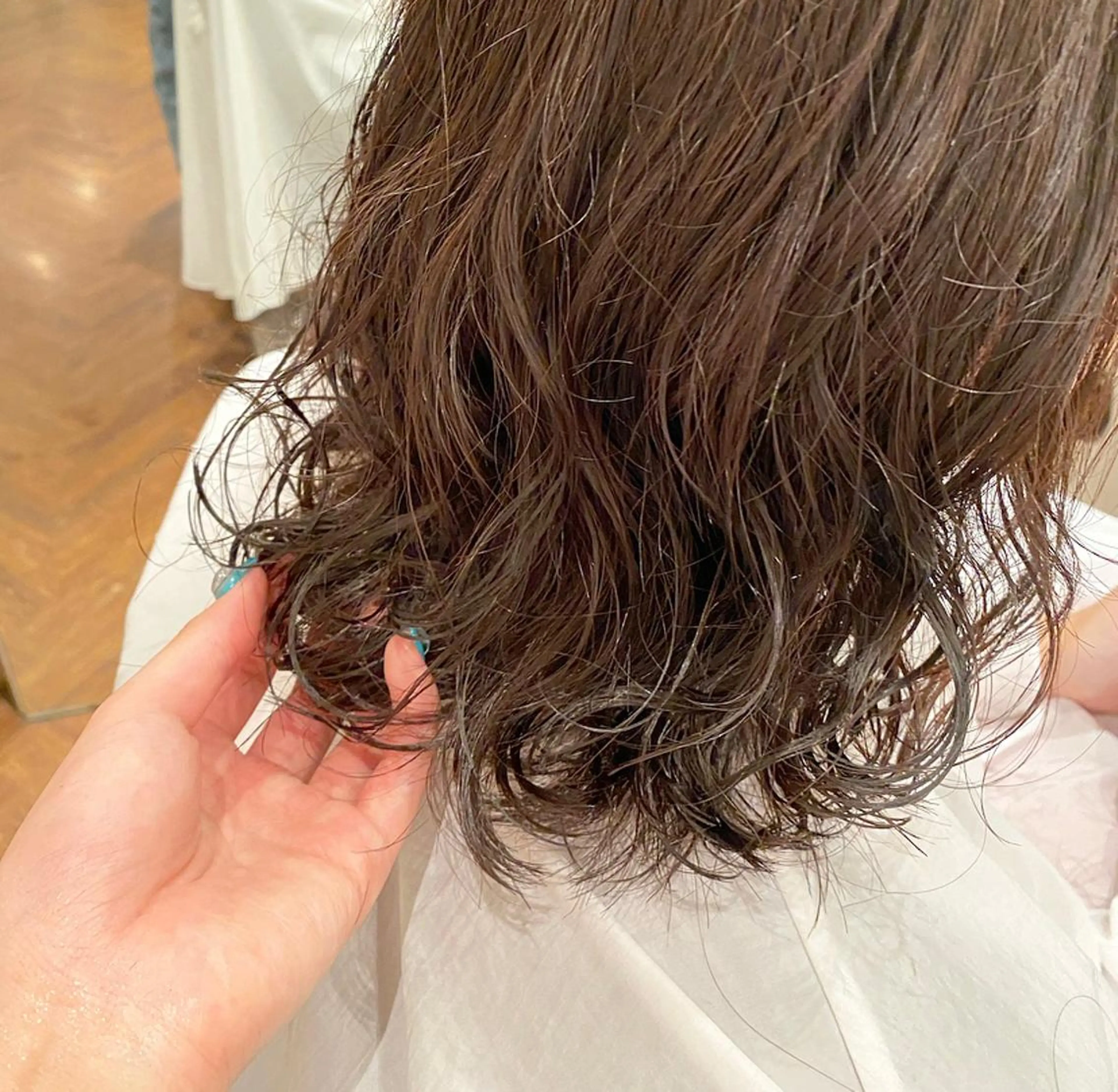 ミディアム ミディアムパーマ 🌈🌸あおき みちる🌟💗のヘアスタイル