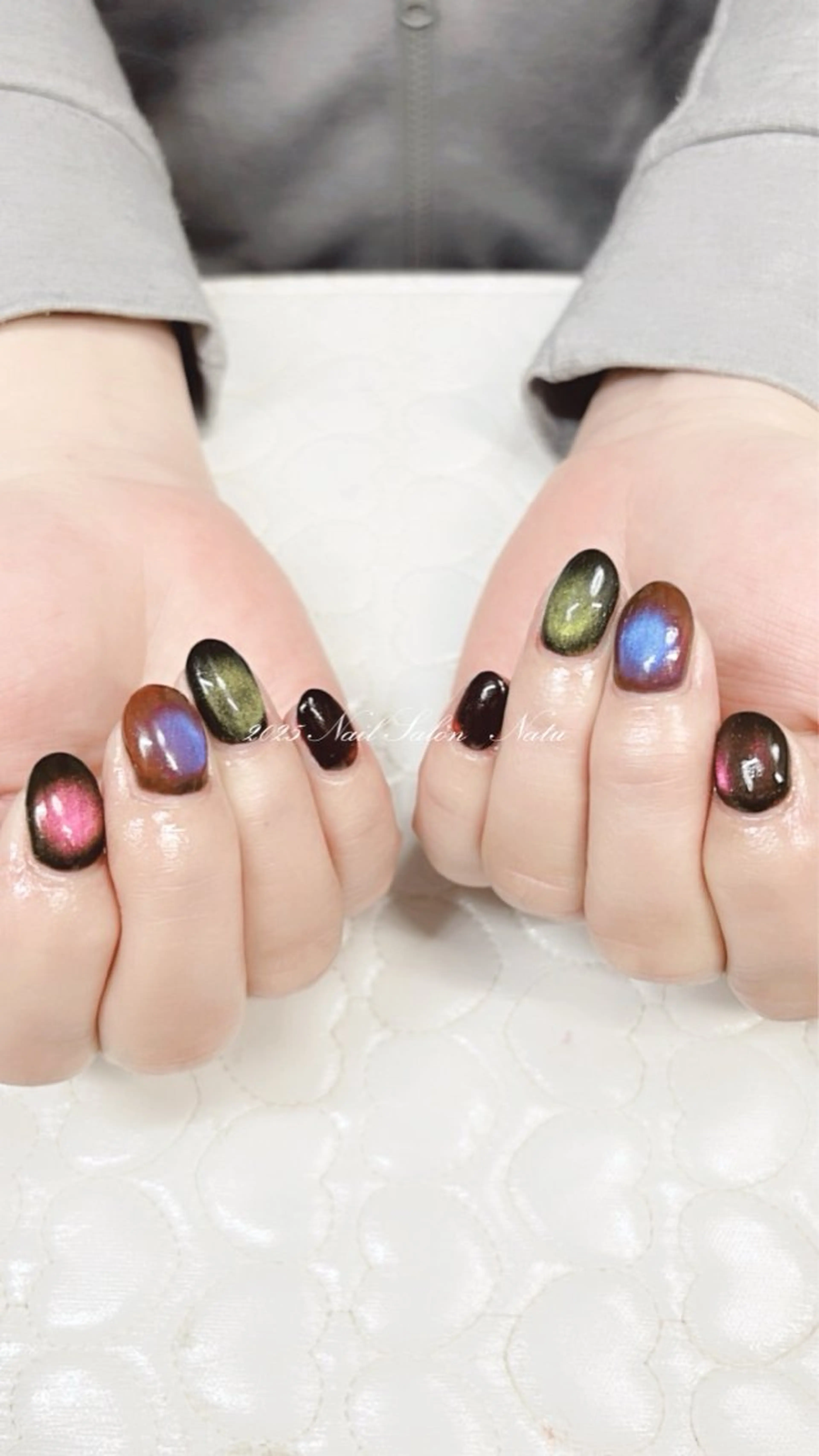 ネイル マグネットネイル nailsalon　 Natuのネイルデザイン