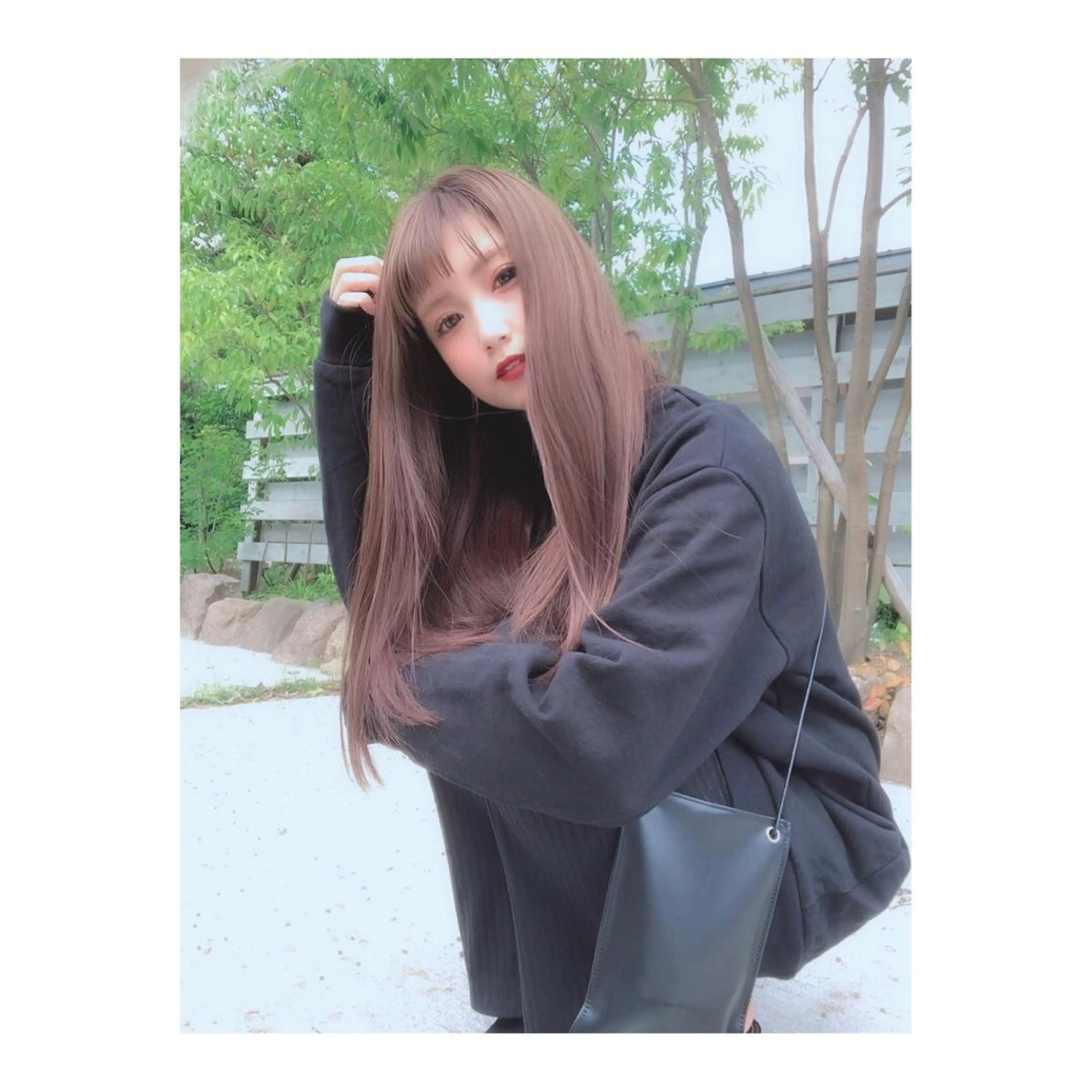 ロング カラー NIFTY chiren ニフティ チレン所属・永野 成知のヘアスタイル