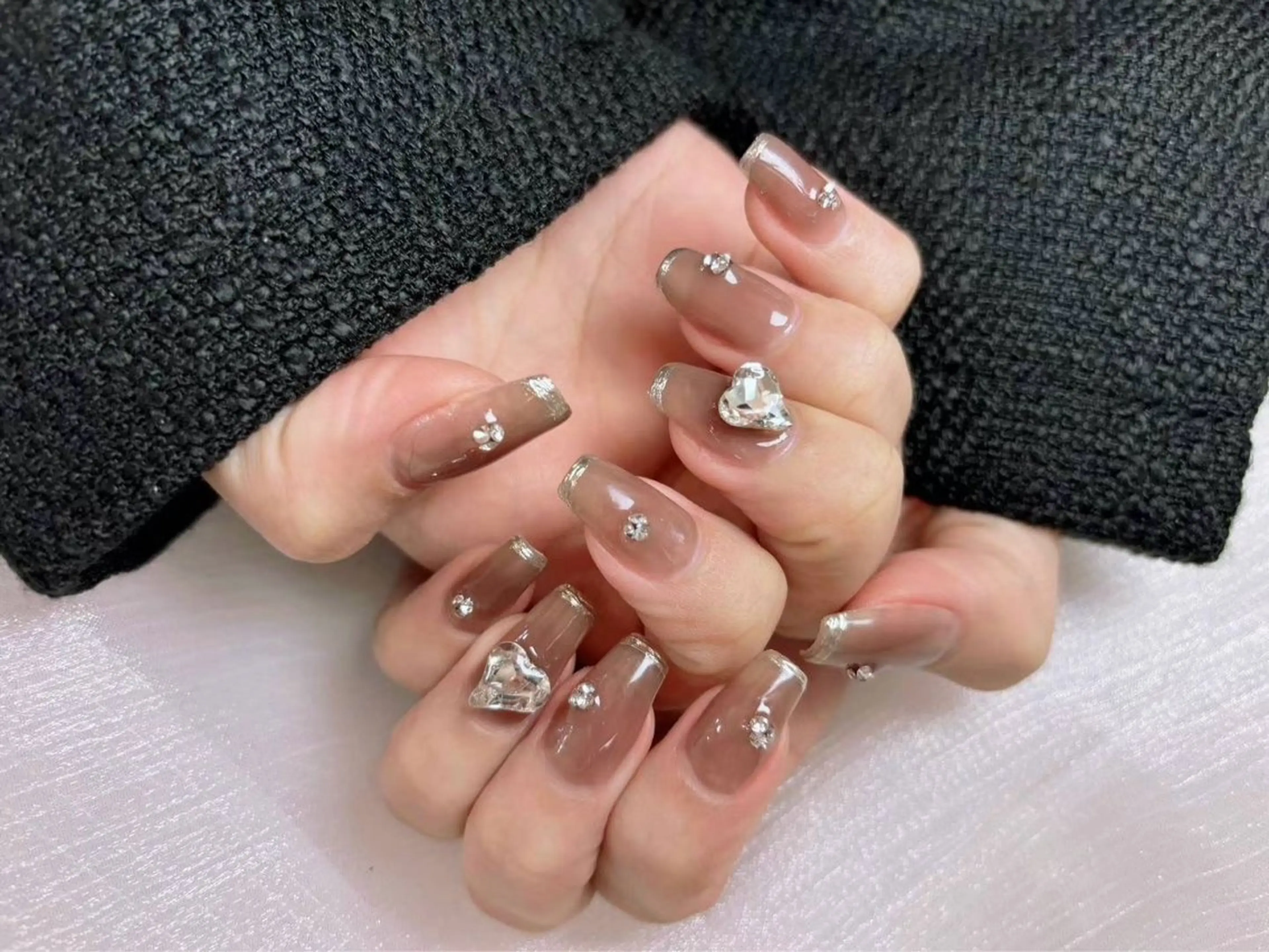 ネイル アートネイル フラワーネイル フットネイル ジェルネイル ハート Babarla nailのネイルデザイン