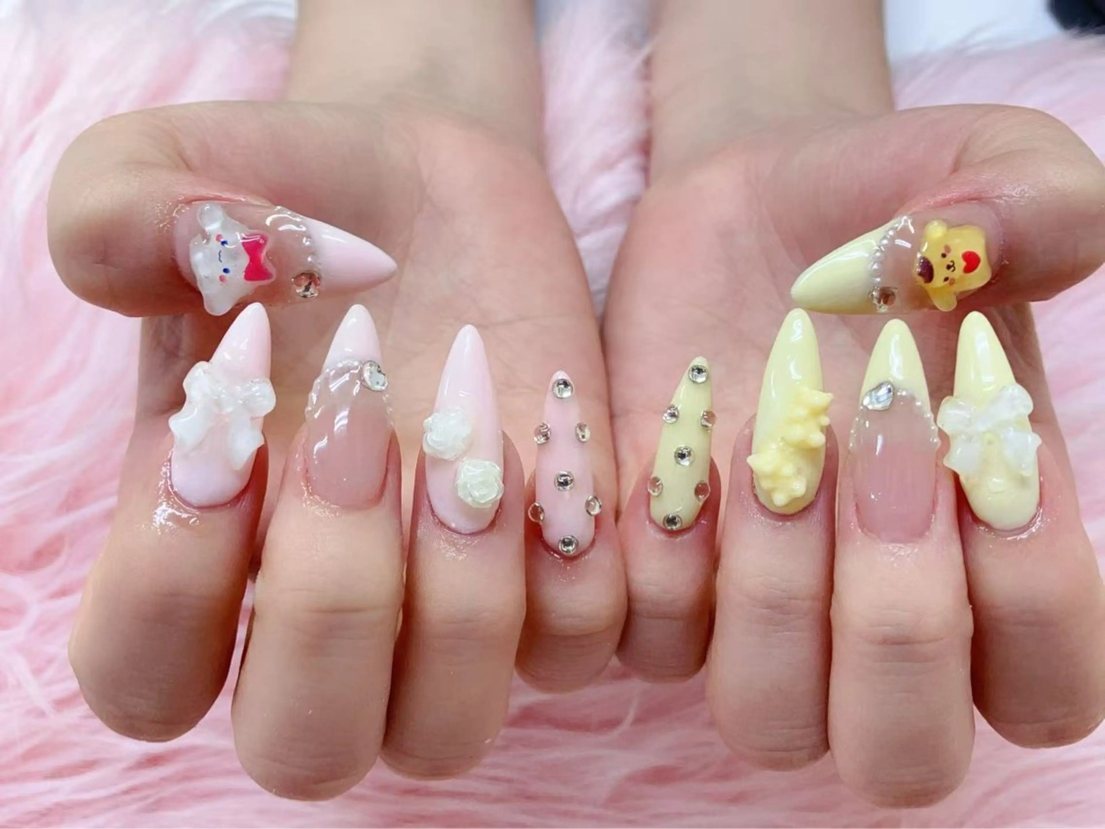 ネイル ハンドネイル ハンドケア 💜MIYA nail鶴見店所属・💜MIYA nail 鶴見店のネイルデザイン