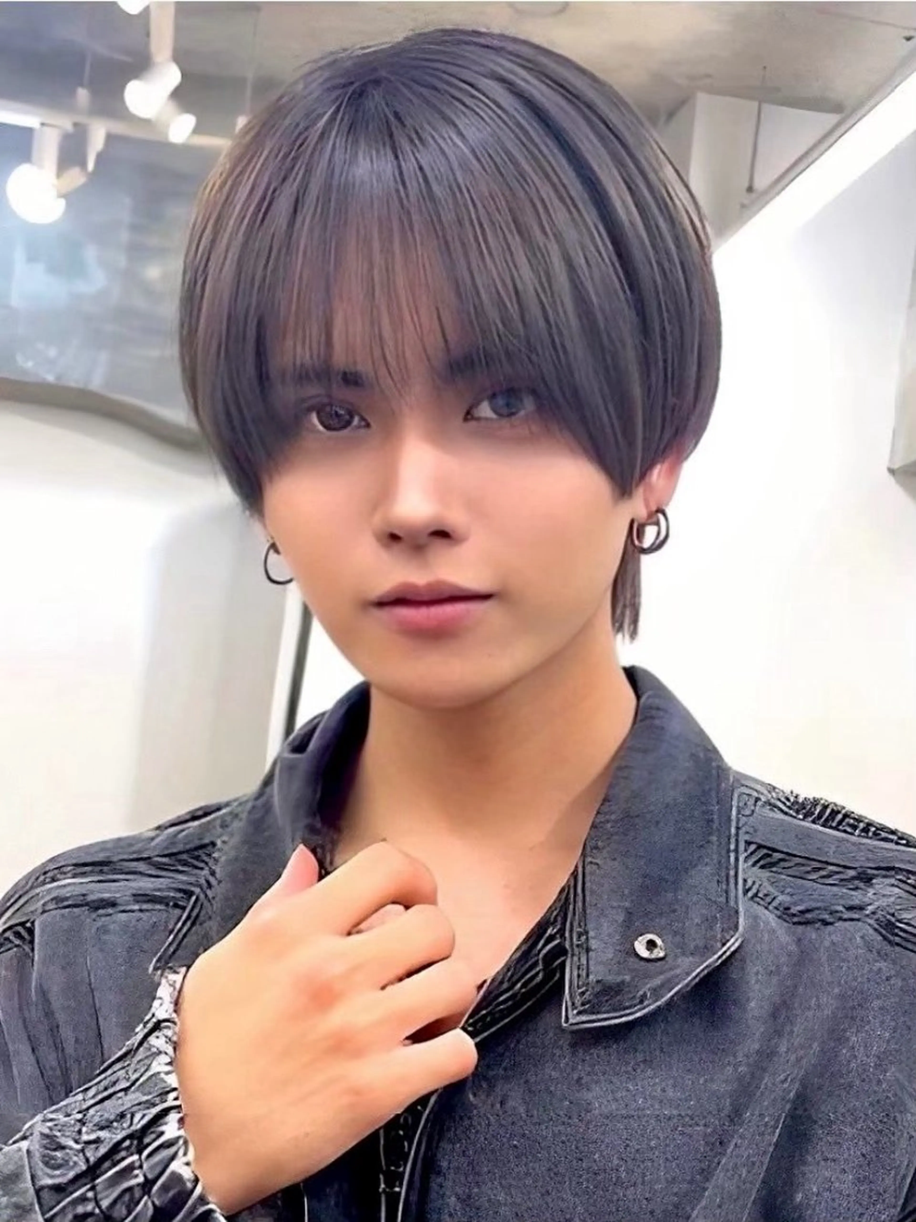 カット➕メンズ縮毛矯正　ピンと固くならないウル艶縮毛矯正の写真