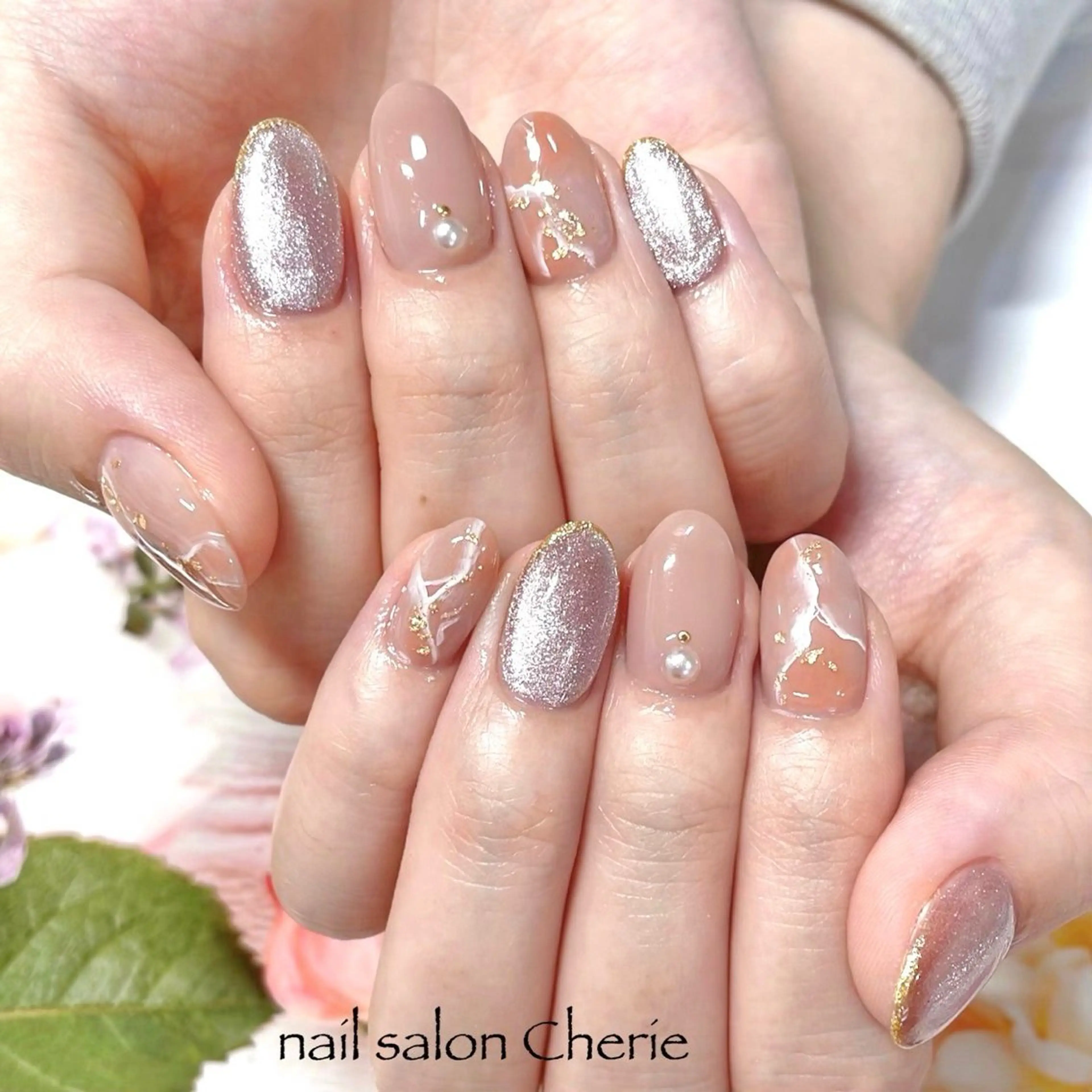 ネイル ハンドネイル nail salon Cherie ネイルサロン シェリー所属・nail salon Cherieのネイルデザイン