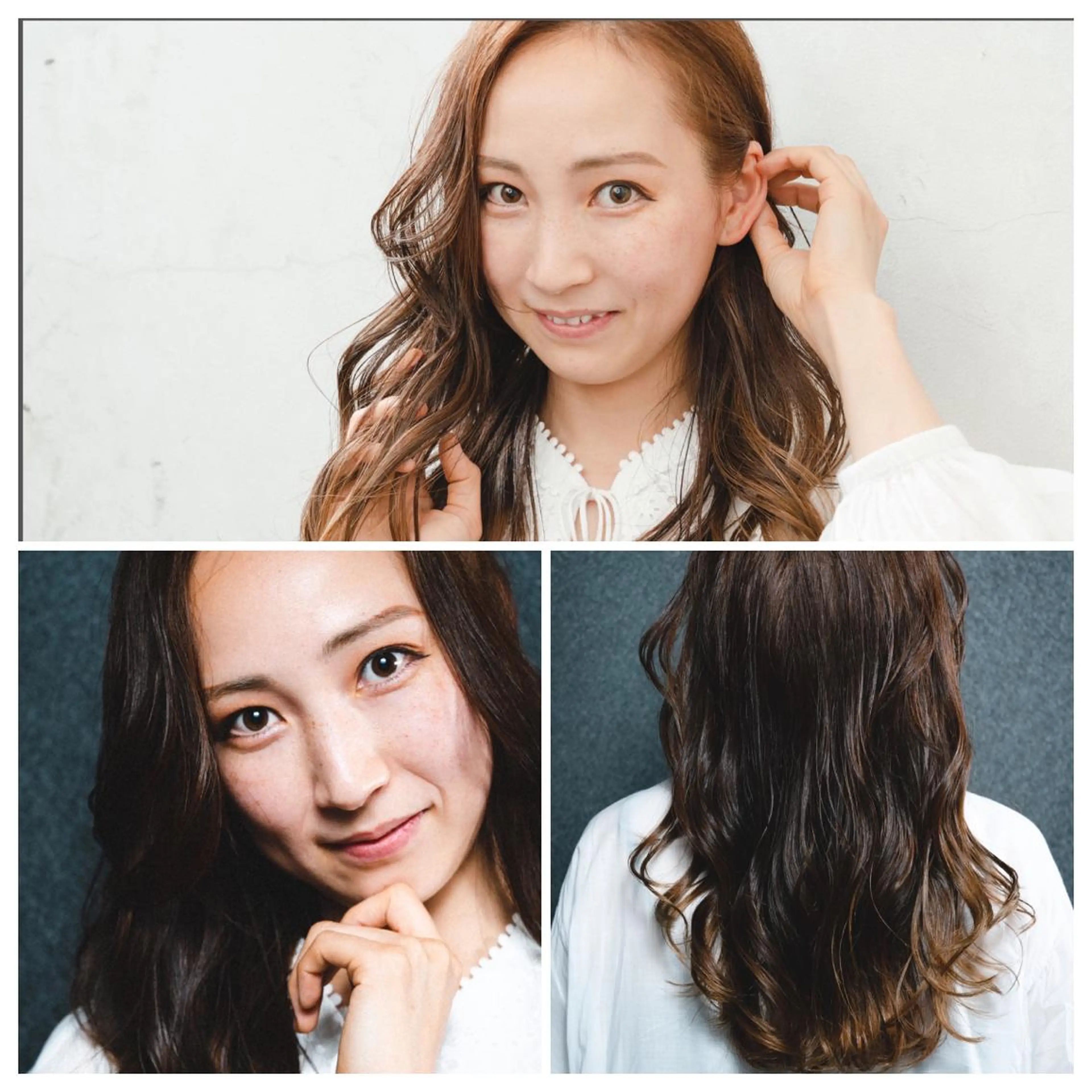 ロング シェアハピ 隼人のヘアスタイル