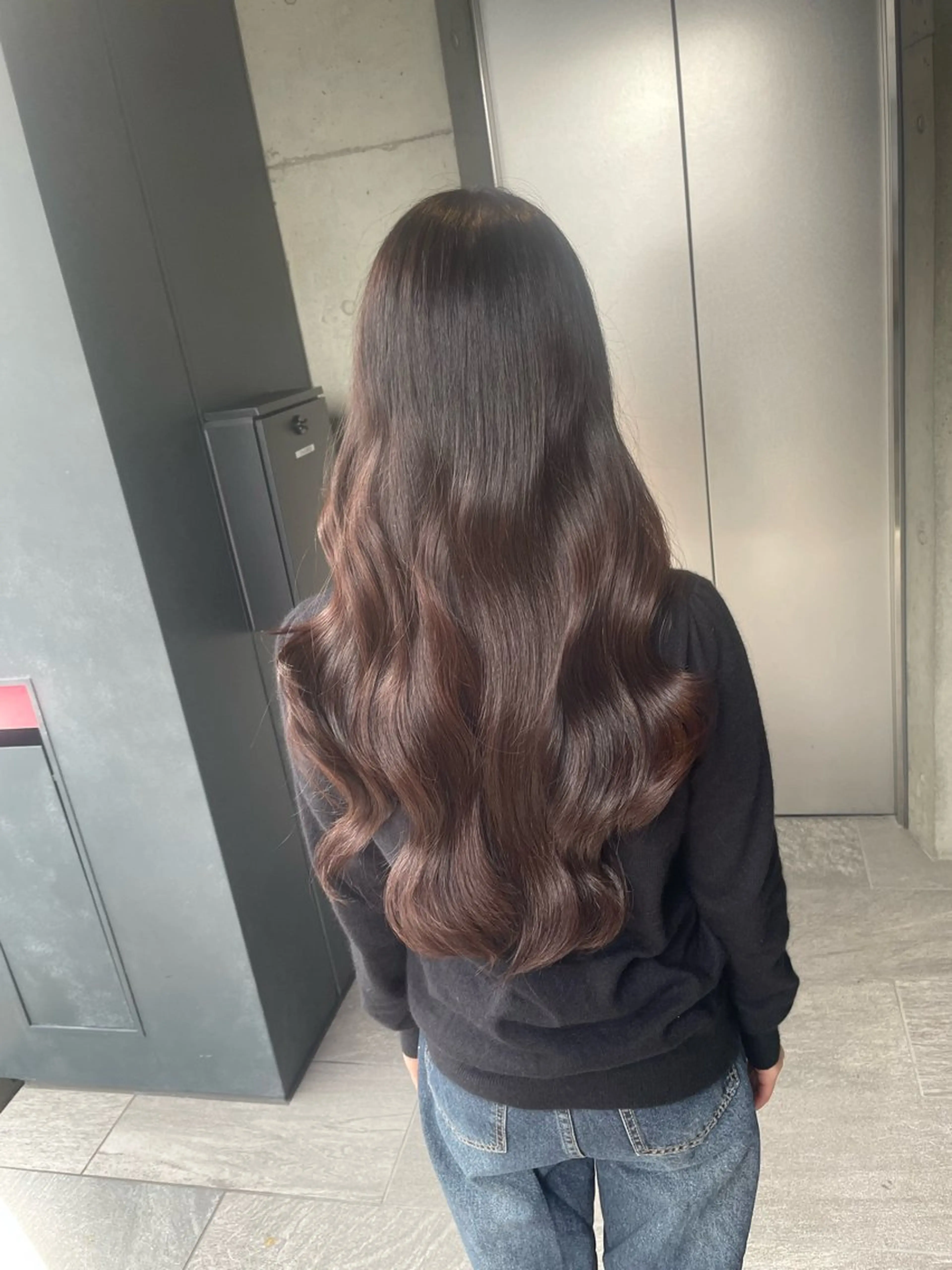 【迷ったらコチラ】premium髪質改善トリートメント＋髪質改善inケアカラー+カット ¥18900の写真