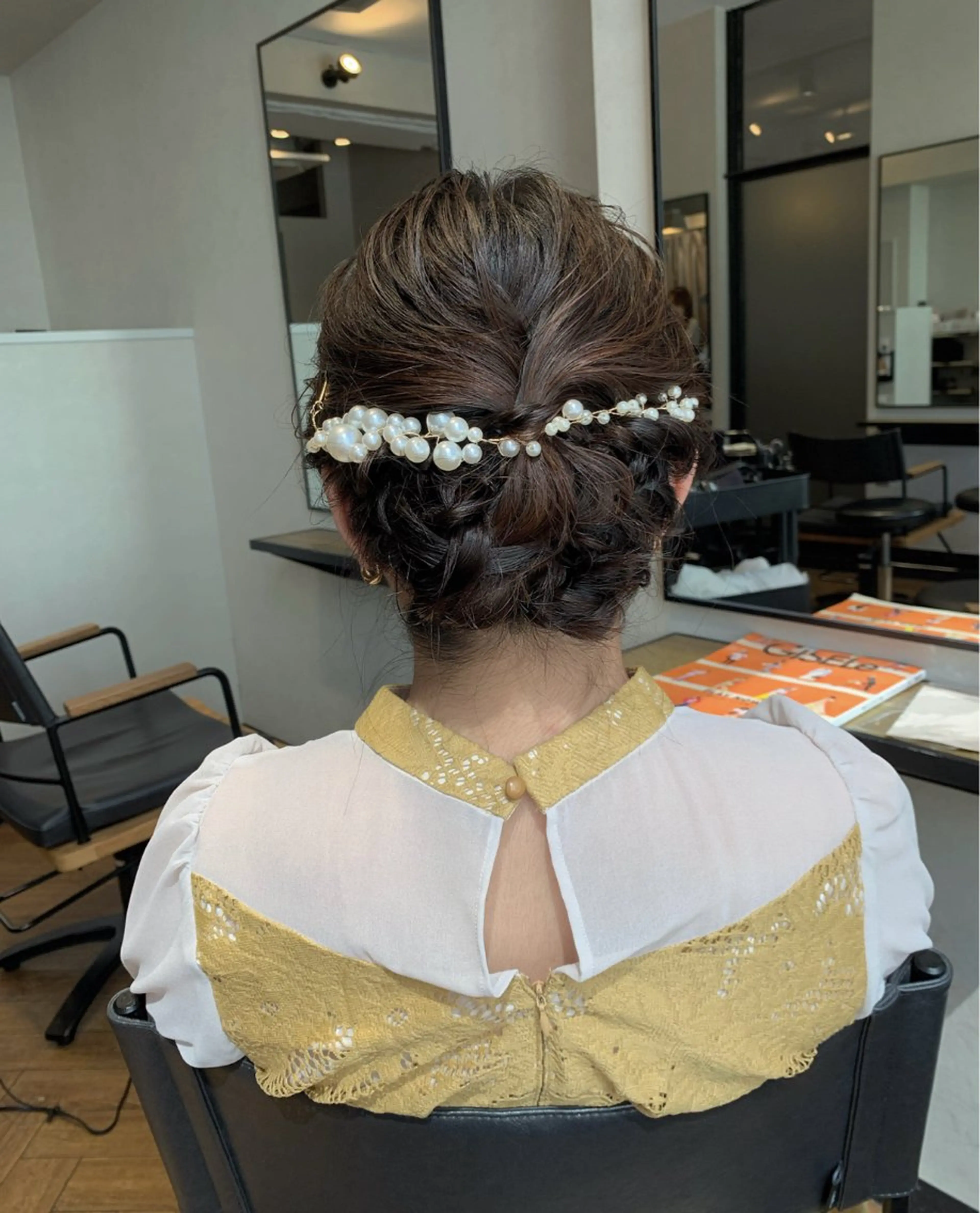 ヘアアレンジ ヘアセット 門野 優羽のヘアスタイル