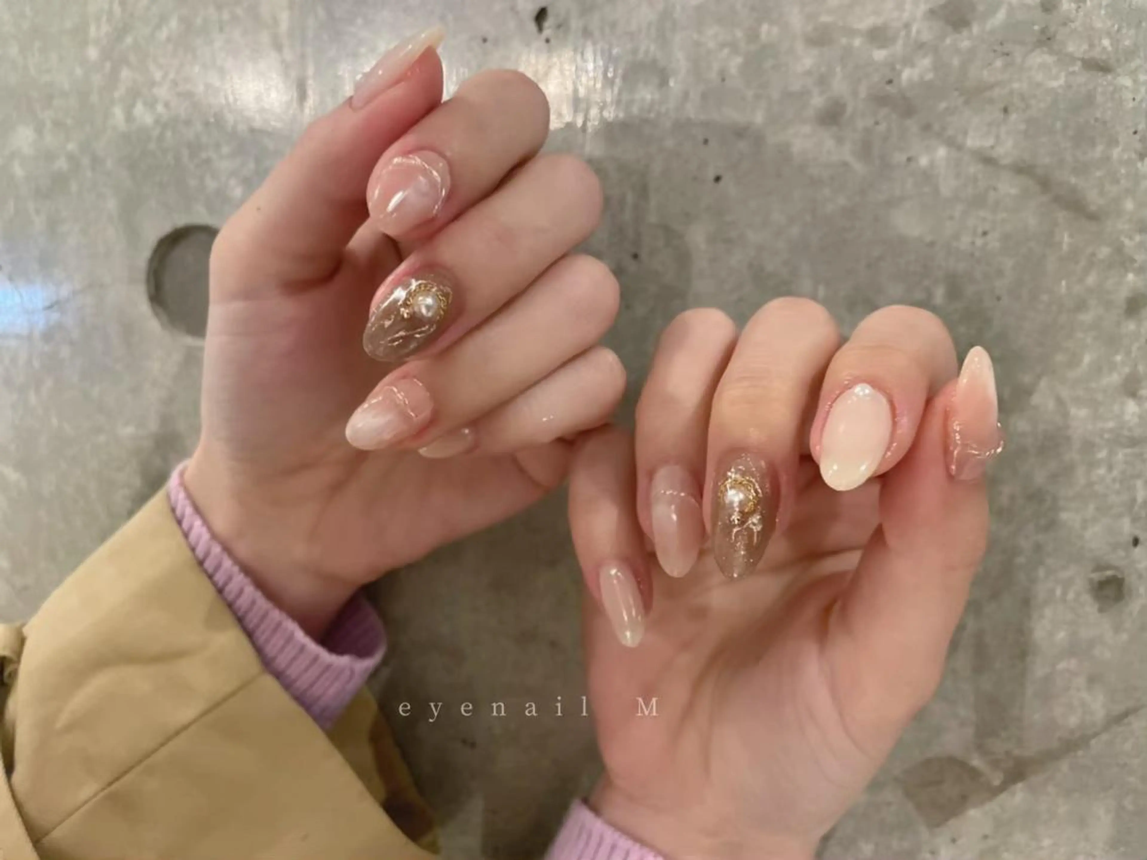 ネイル ハンドネイル SHIORI 🤍のネイルデザイン