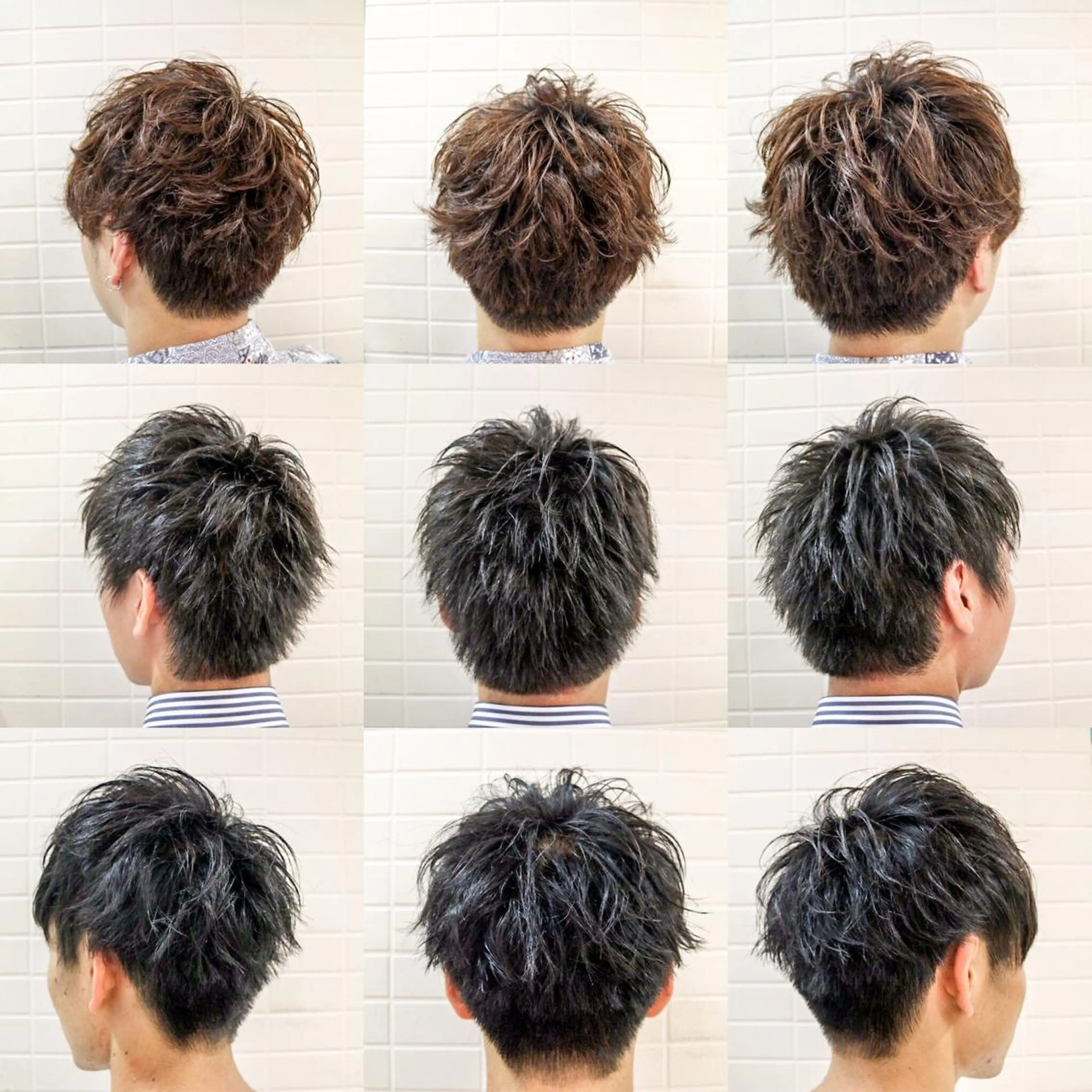 ショート カラー パーマ メンズ 居心地の良さ◎ 明るいお店です◎のヘアスタイル