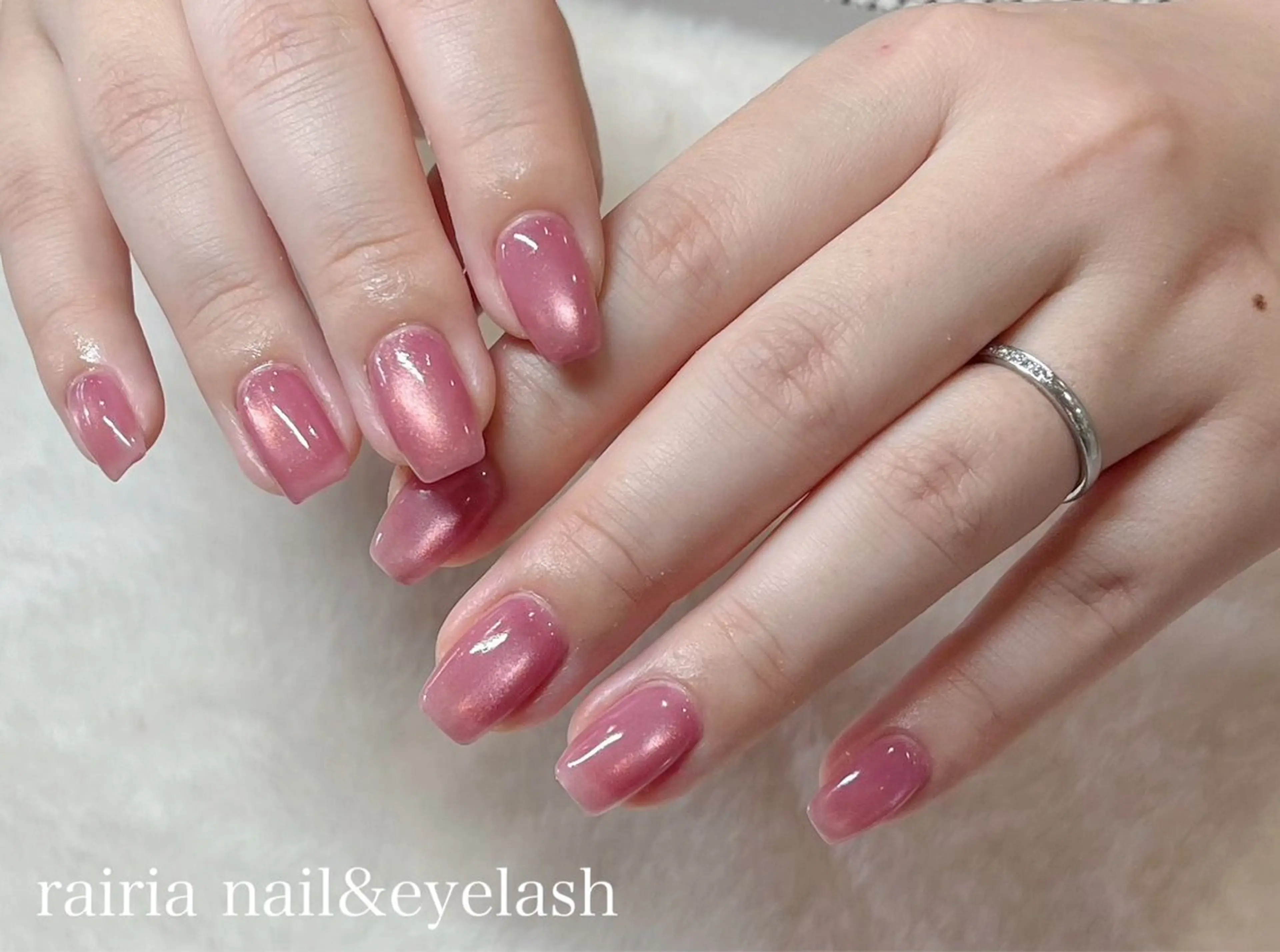 ネイル ジェルネイル マグネットネイル パラジェル ハンドネイル Rairia nail所属・miku. mのネイルデザイン