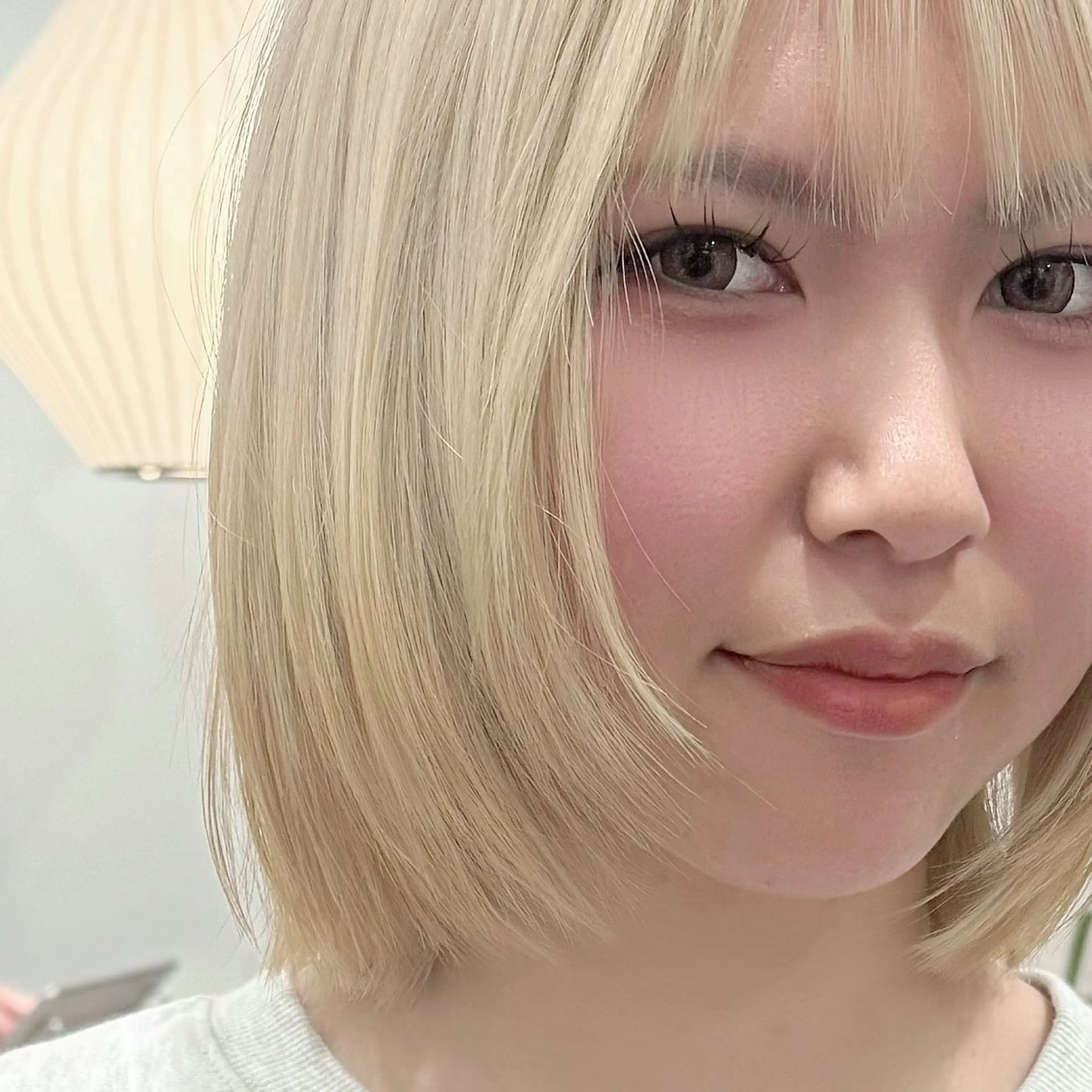 ショート ボブレイヤー ボブ レイヤーカット カット KUTEN所属・岐阜パーマ/透明感 カラー/Genkiのヘアスタイル