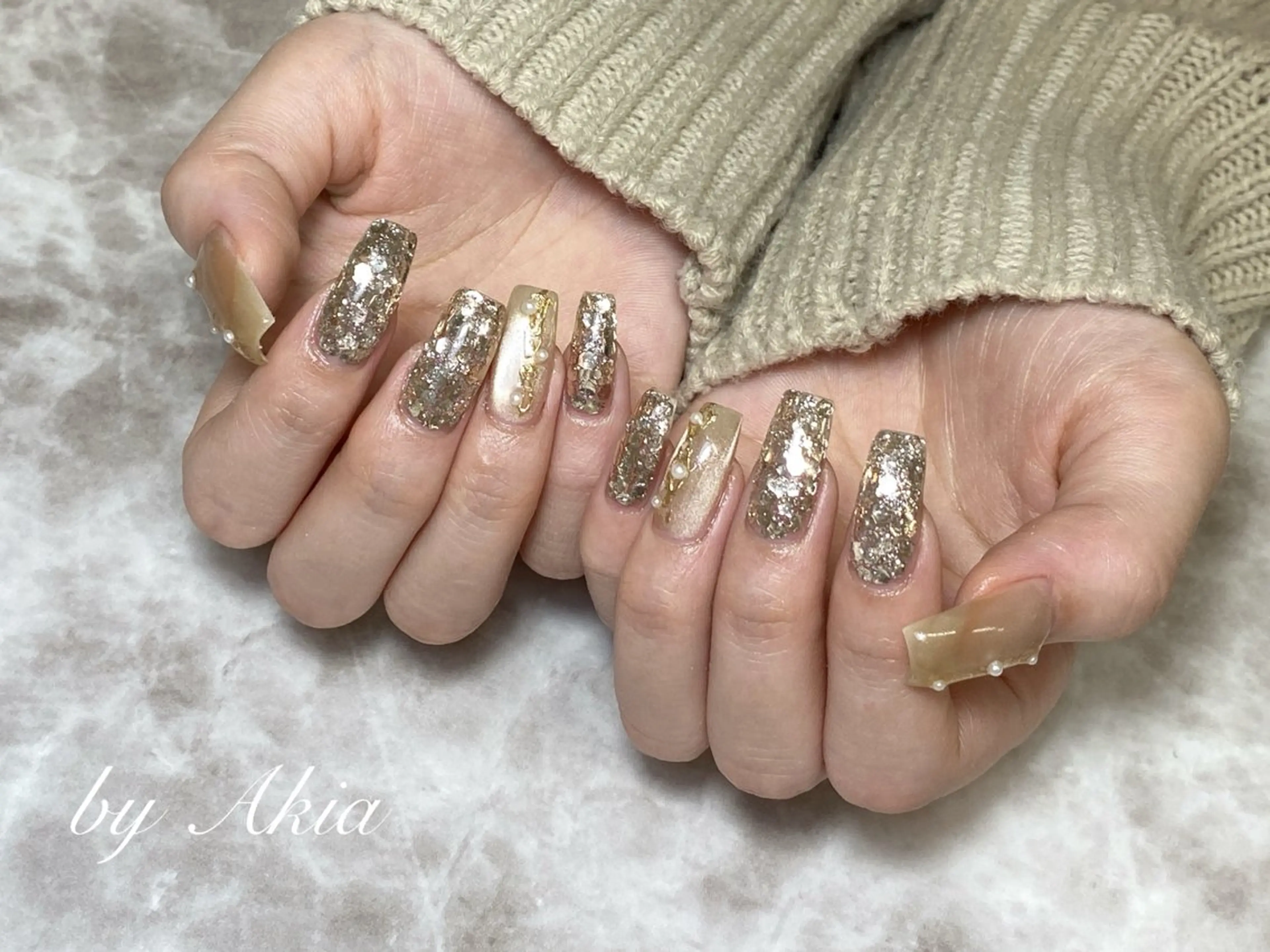 ネイル ハンドネイル ハンドケア 閨匠ビューティサロン 銀座店のネイルデザイン