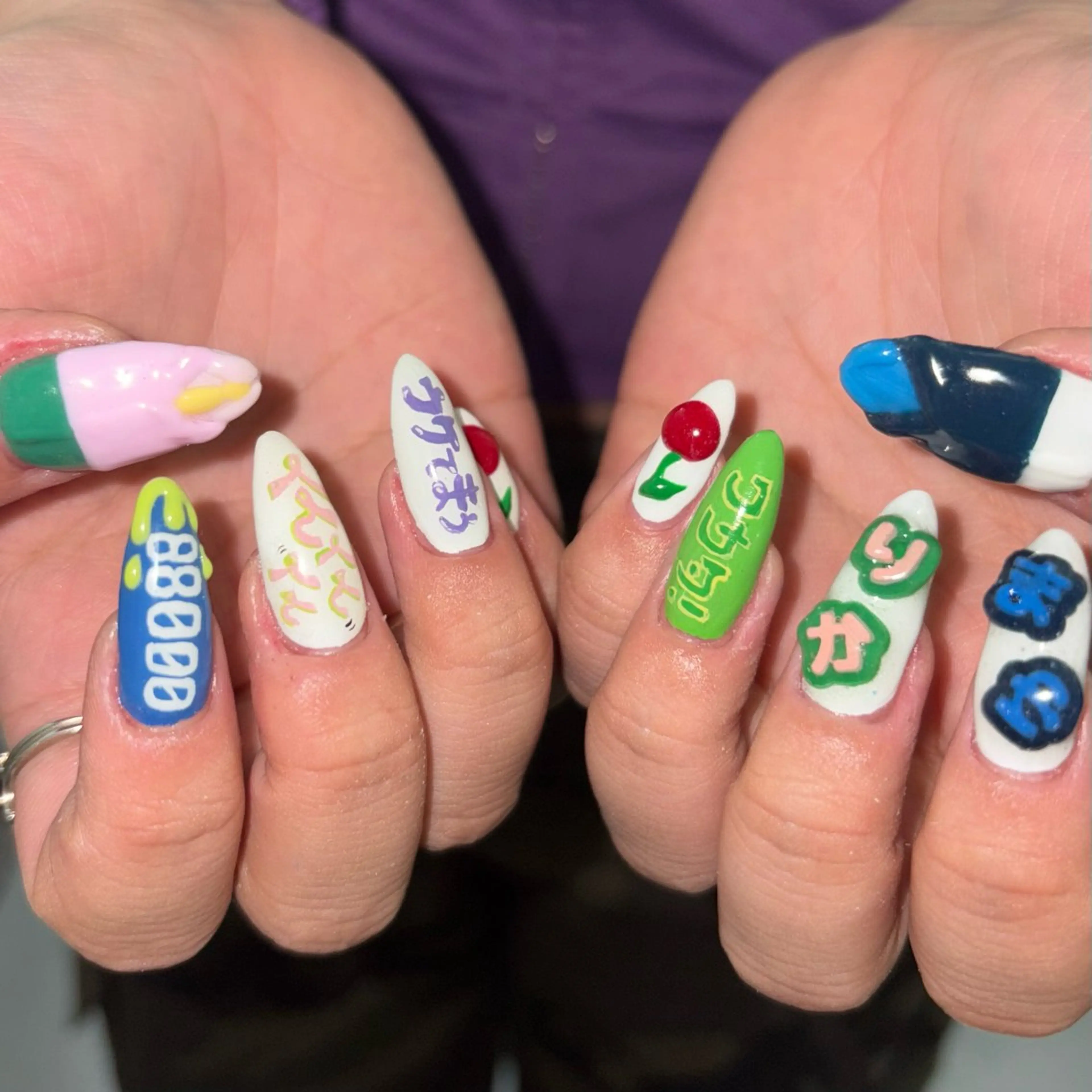 ネイル ハンドネイル フットネイル 木村 夏生 /アート･個性派👾のネイルデザイン