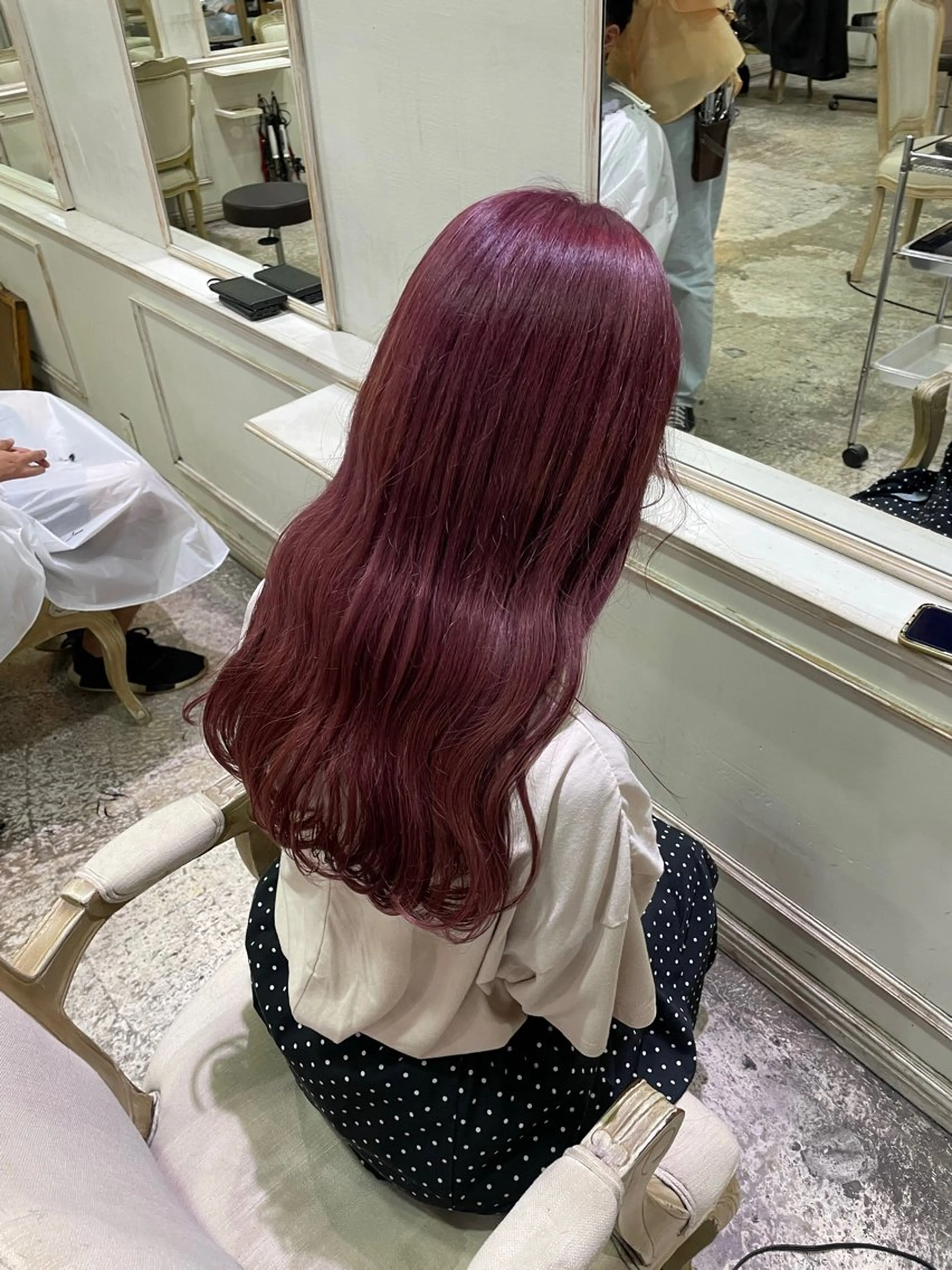 ロング カラー ヘアカラー トリートメント 🎀世界一可愛い ガーリーヘア🎀ゆかのヘアスタイル