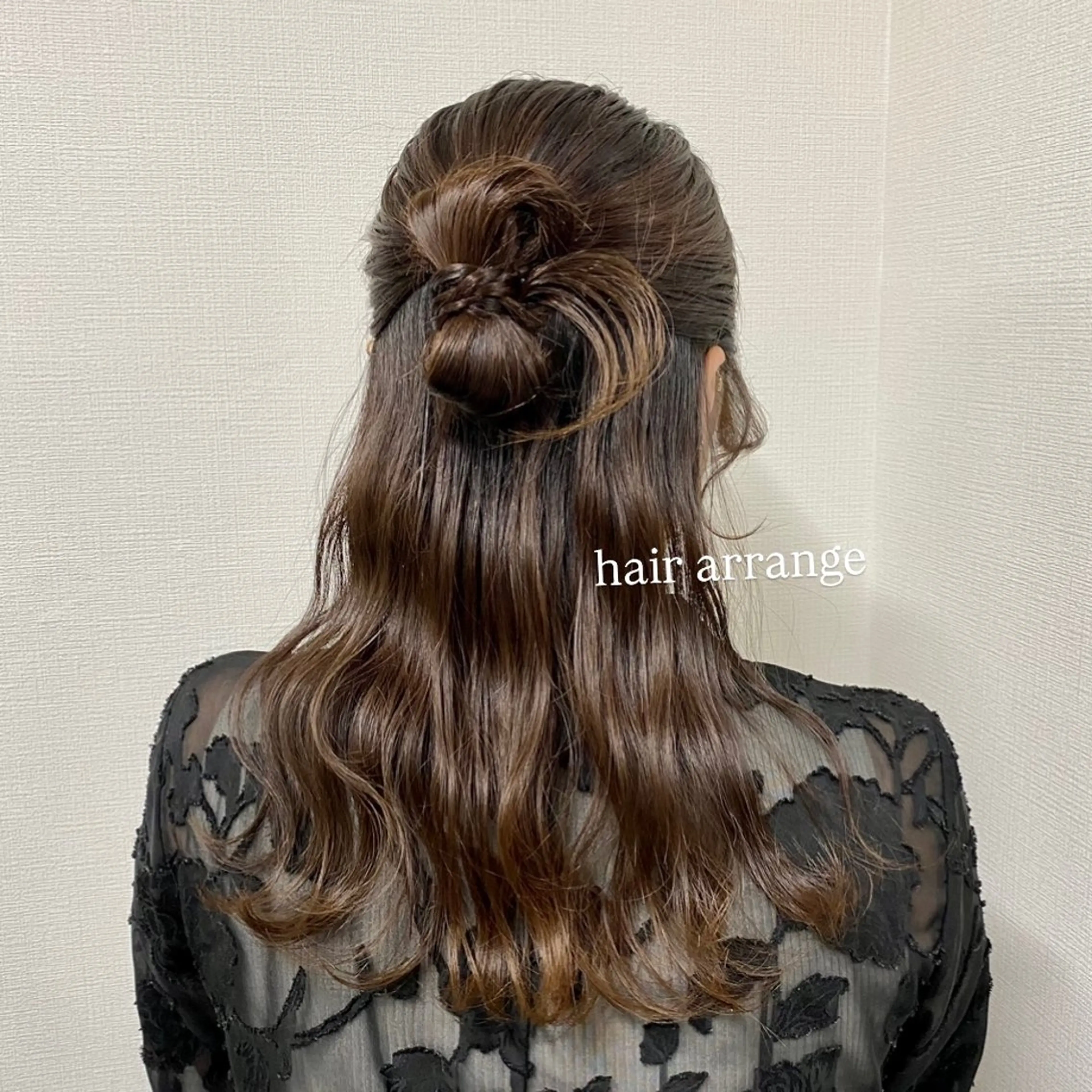 ミディアム 暖色カラー🍒ヘア セット🎀✨Ainaのヘアスタイル