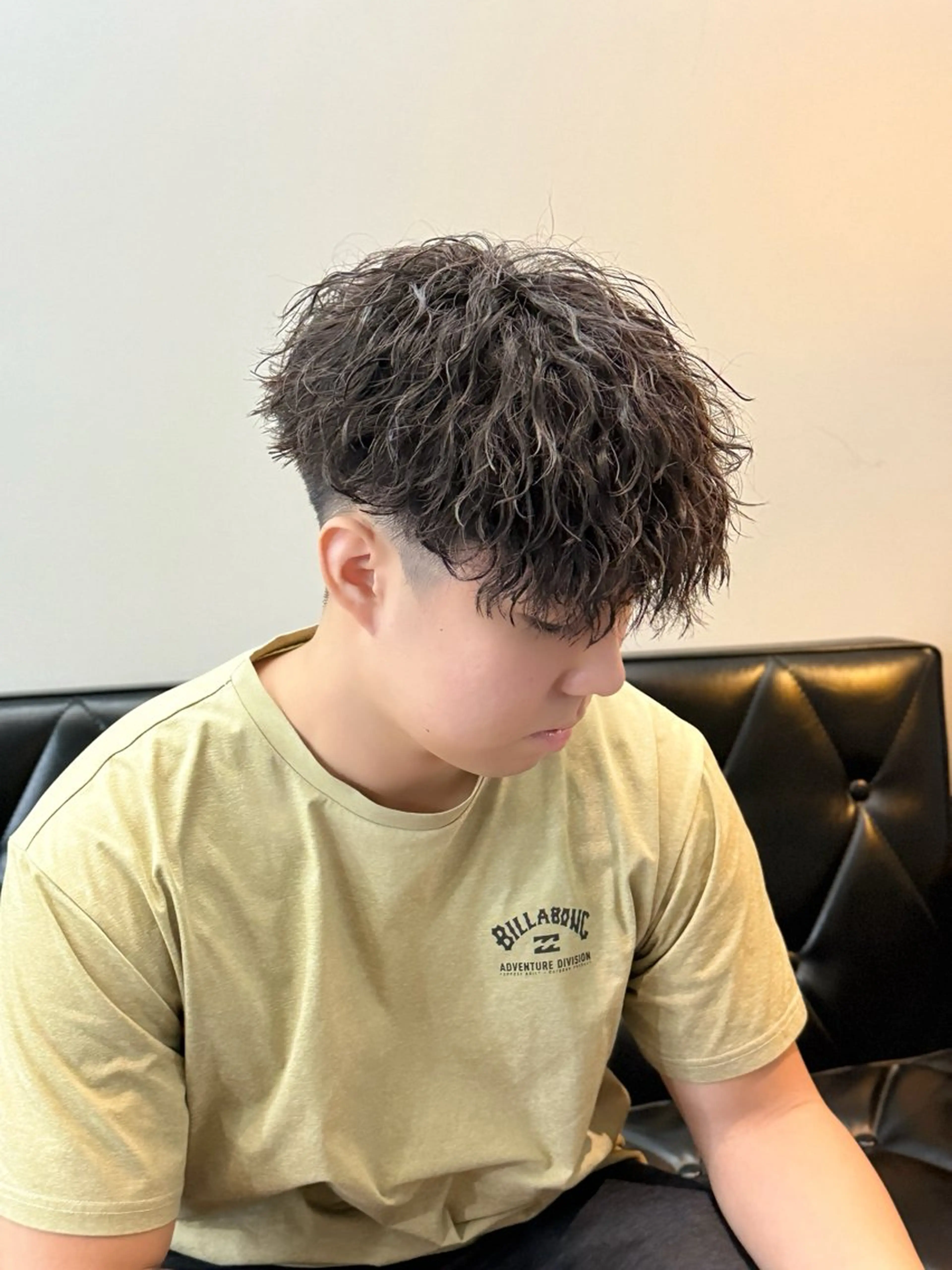 【11月限定】メンズカット+ツイストスパイラルパーマの写真