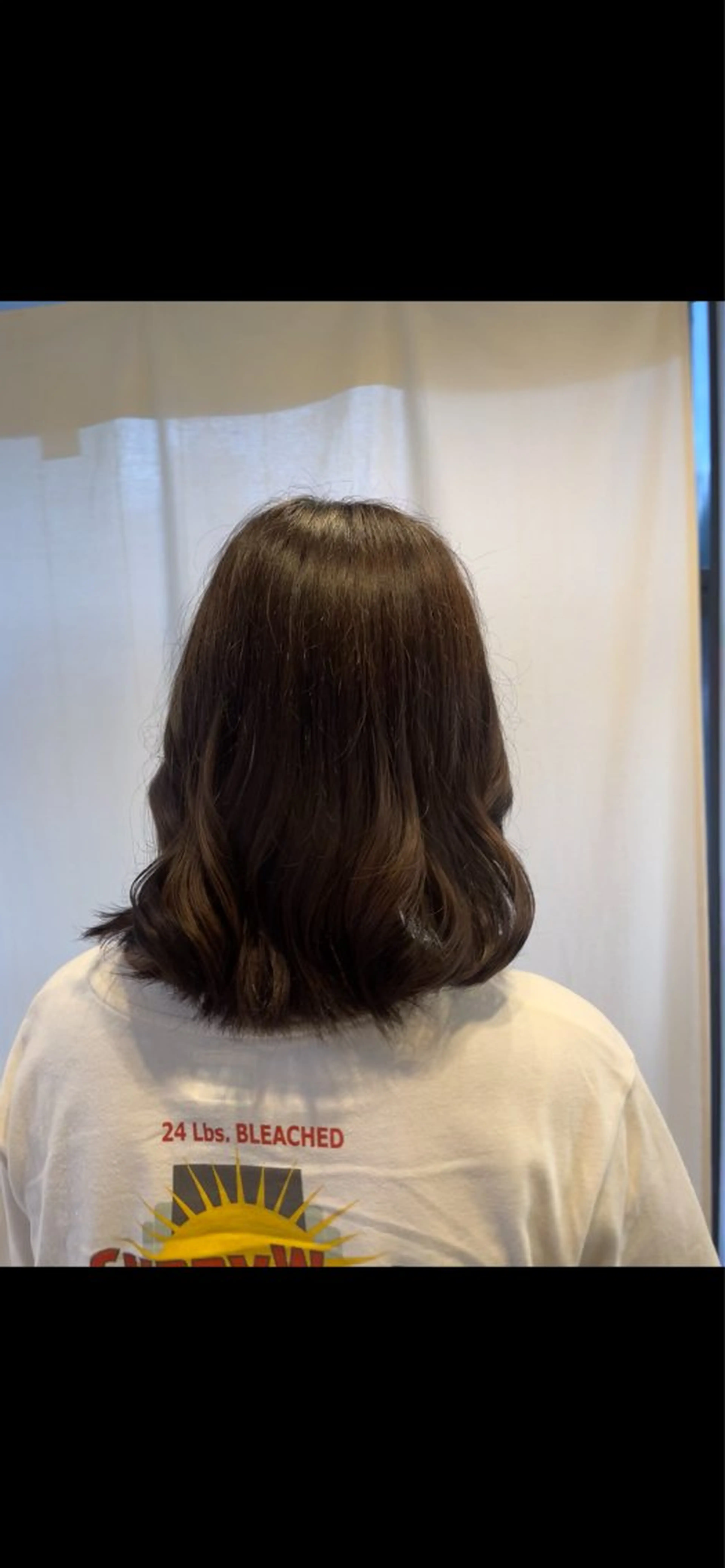 ミディアム カラー 頼金 愛海のヘアスタイル