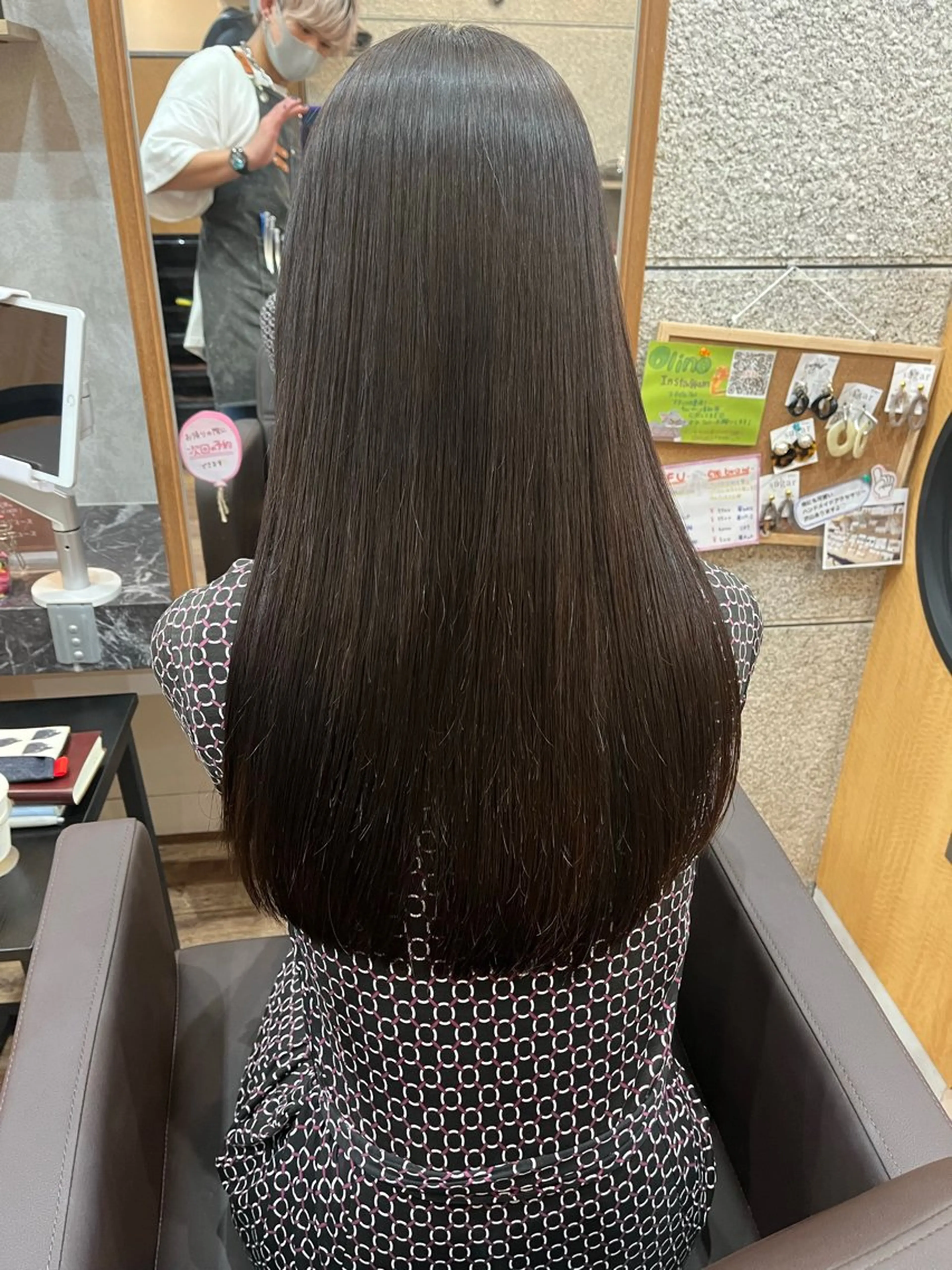 ロング 縮毛矯正 BUCKS所属・坂谷 BUCKS/縮毛矯正のヘアスタイル