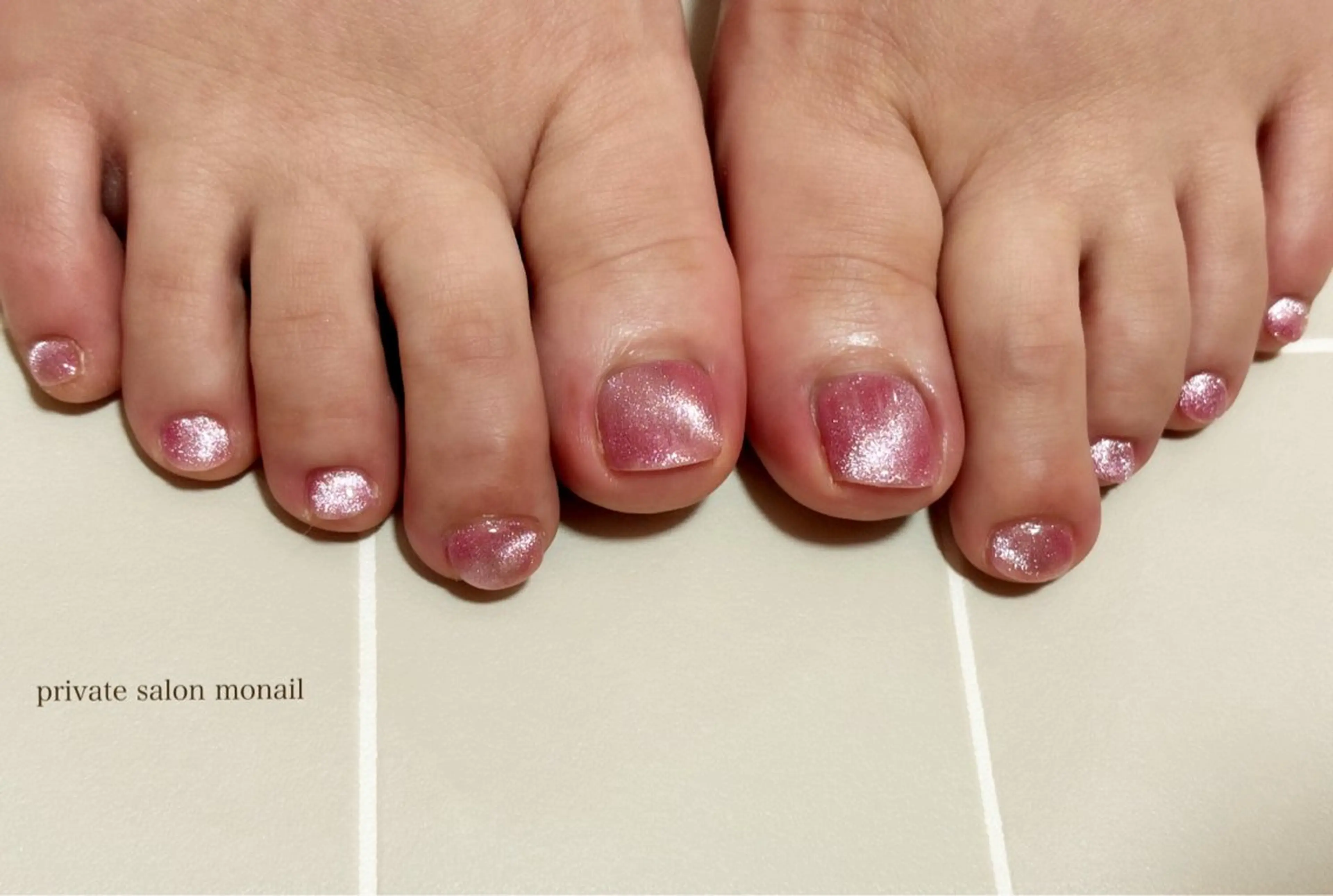 ネイル フットネイル マグネットネイル フットネイル private  nail monail所属・nail salon monailのネイルデザイン