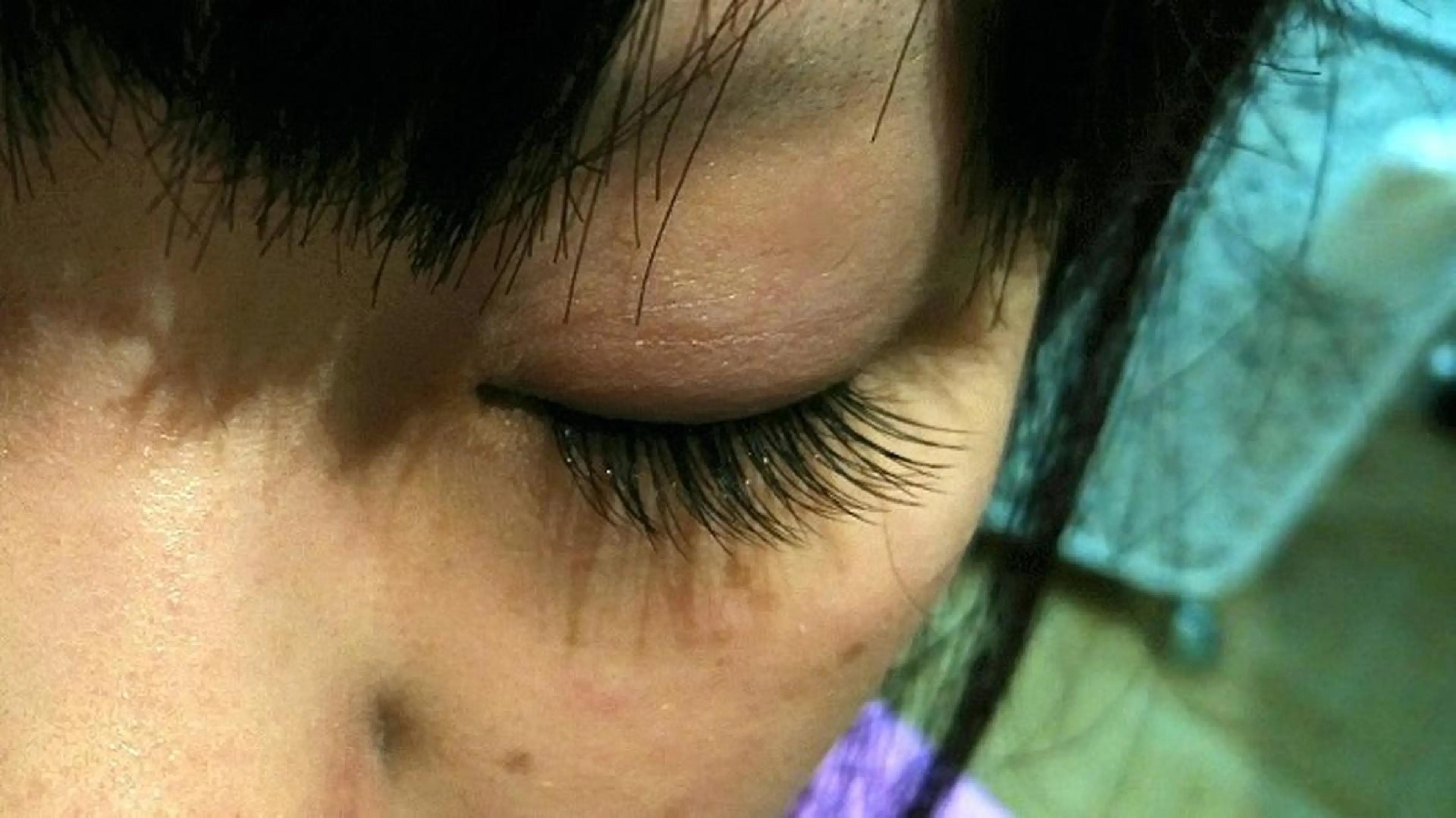 マツエク・マツパ Jカール 目尻長め blossom🌺 井比のマツエク・マツパデザイン